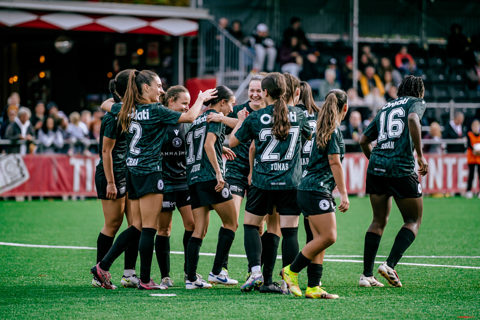 Match de championnat LNB Féminine opposant le FC Winterthur et Yverdon Sport FC au Schützenwiese, Winterthur. (Christian António/LibsVisuals.com)