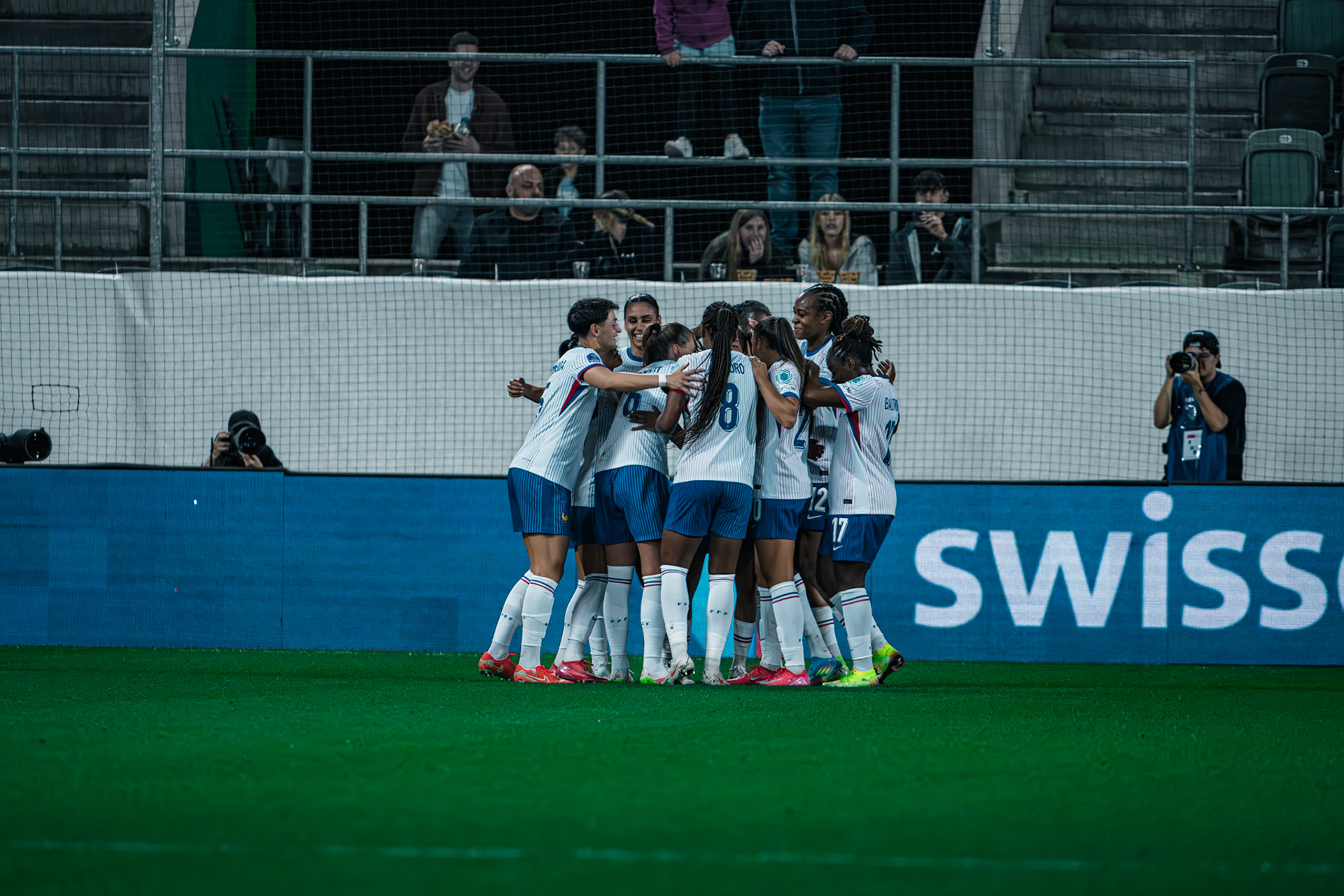 UEFA Women’s Nations League Suisse - France au Kybunpark. (Christian António/LibsVisuals.com)
