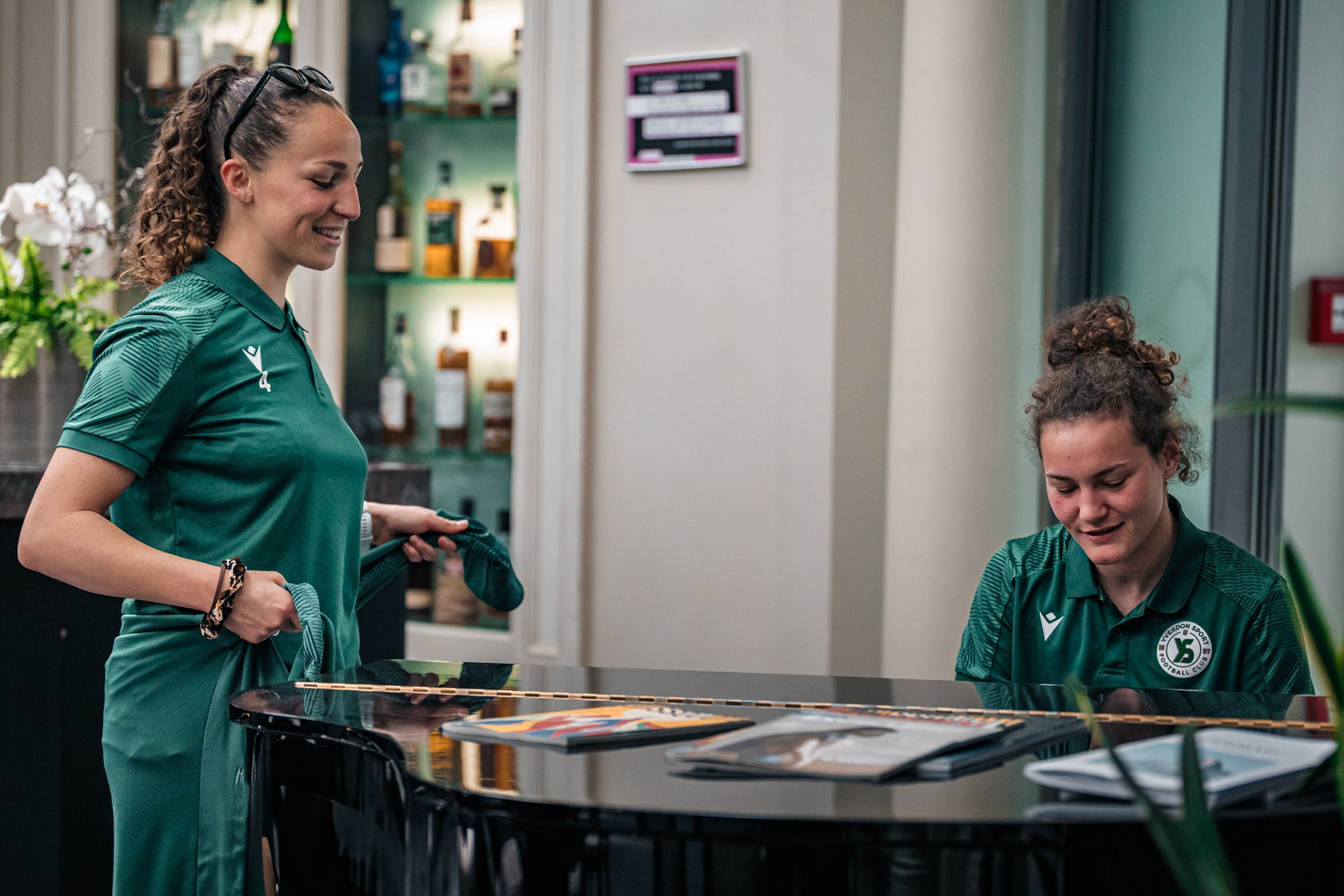 Yverdon Sport FC et FC Rapperswil-Jona au Stade Municipal. (Christian António/LibsVisuals.com)