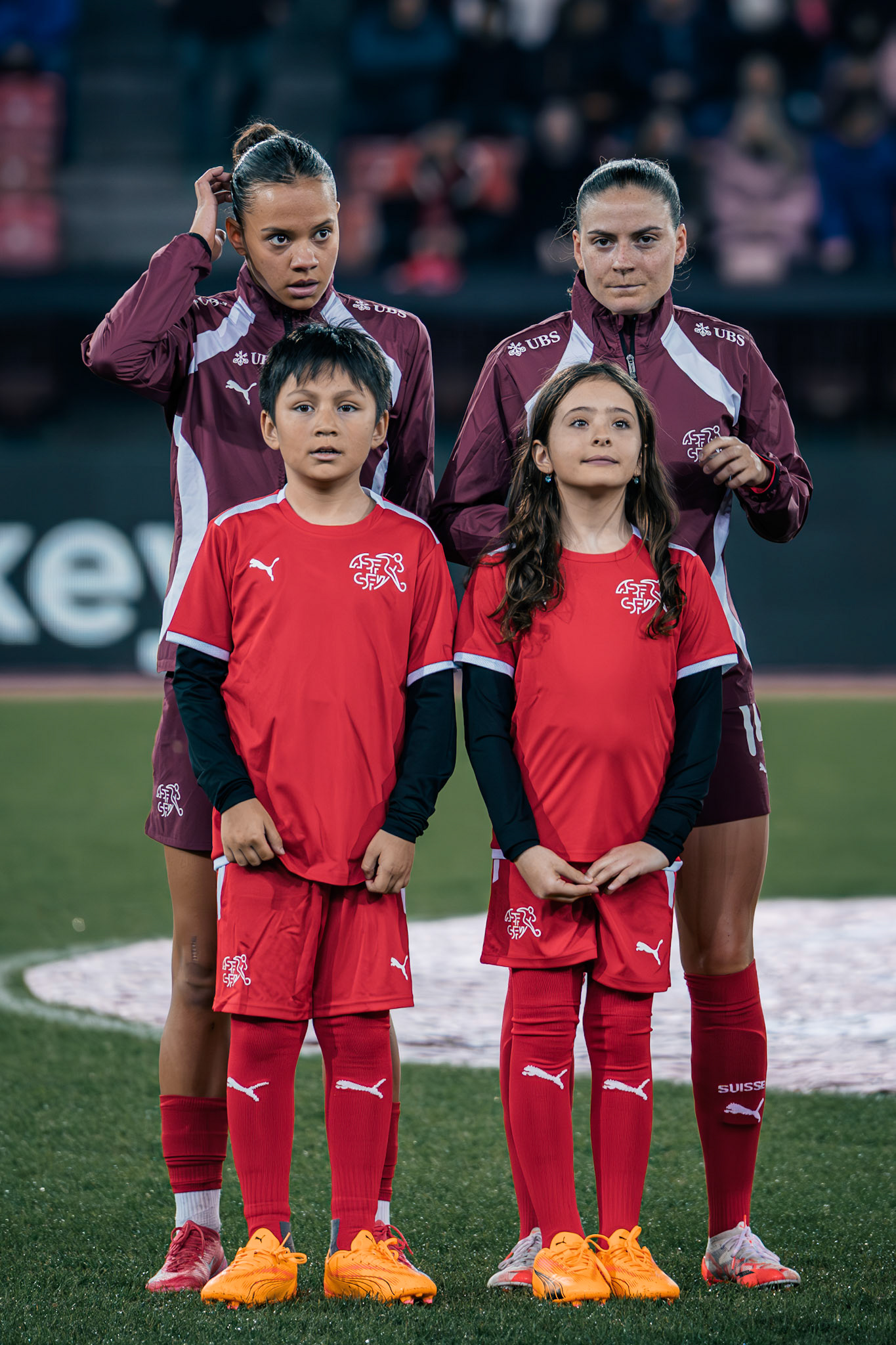 UEFA Women's Nations League Suisse - Islande au Stadion Letzigrund. (Christian António/LibsVisuals.com)