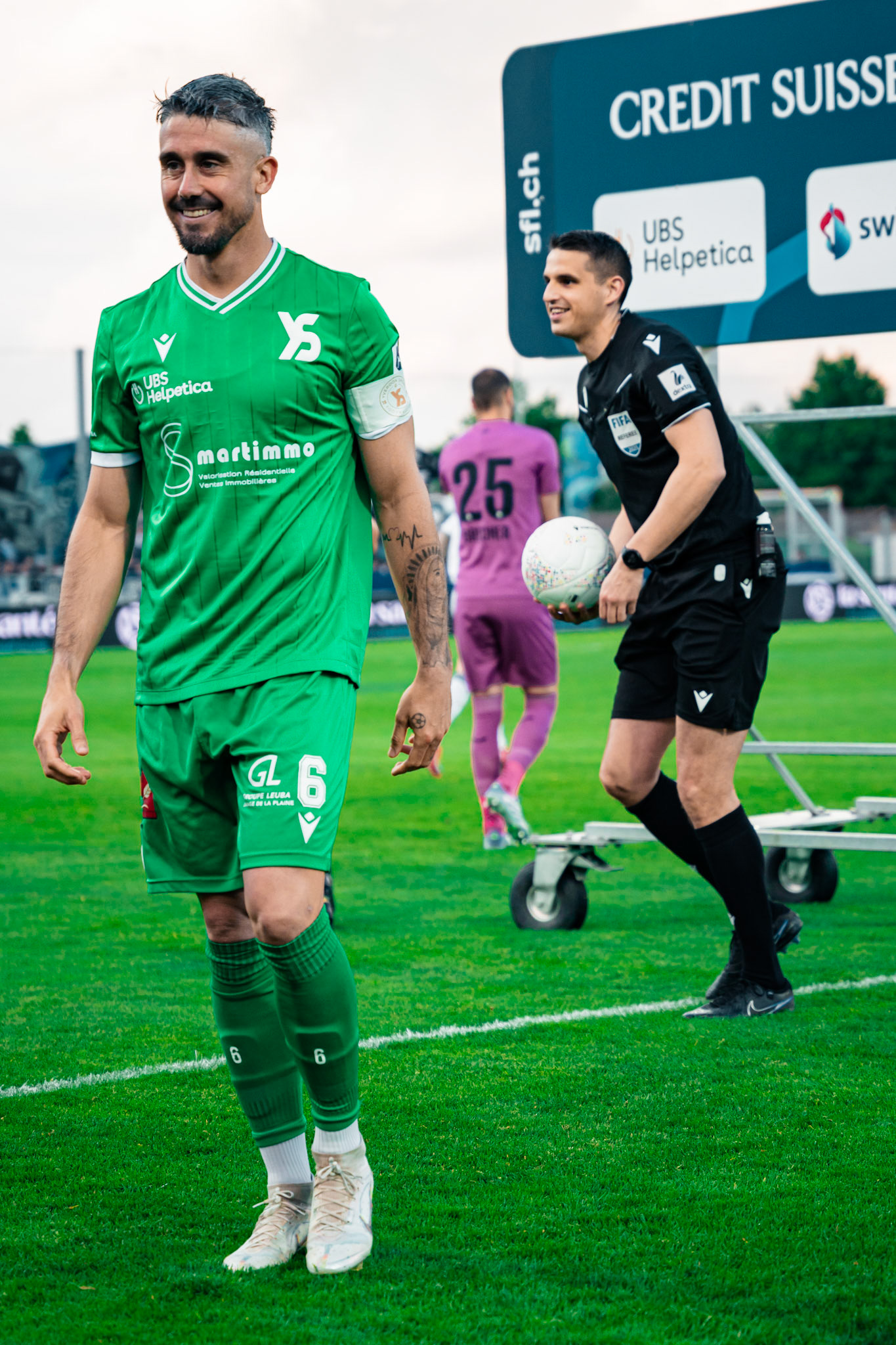 Yverdon Sport FC et FC Zürich au Stade Municipal. (Christian António/LibsVisuals.com)
