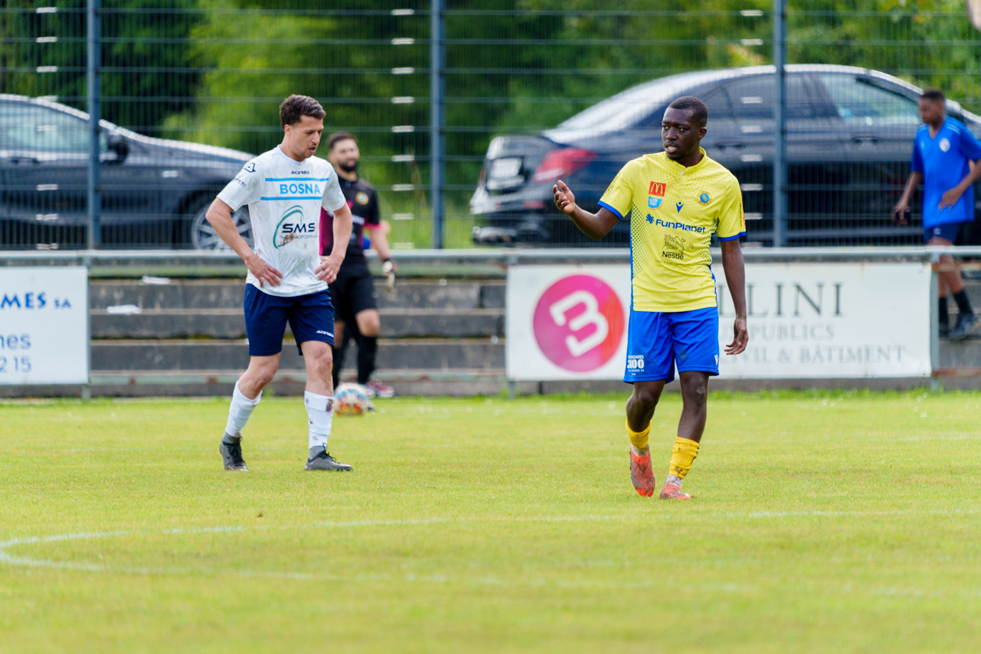 Match 2ème Ligue FC Bosna Yverdon - FC Vevey Sport II au Stade Sous-Ville à Baulmes