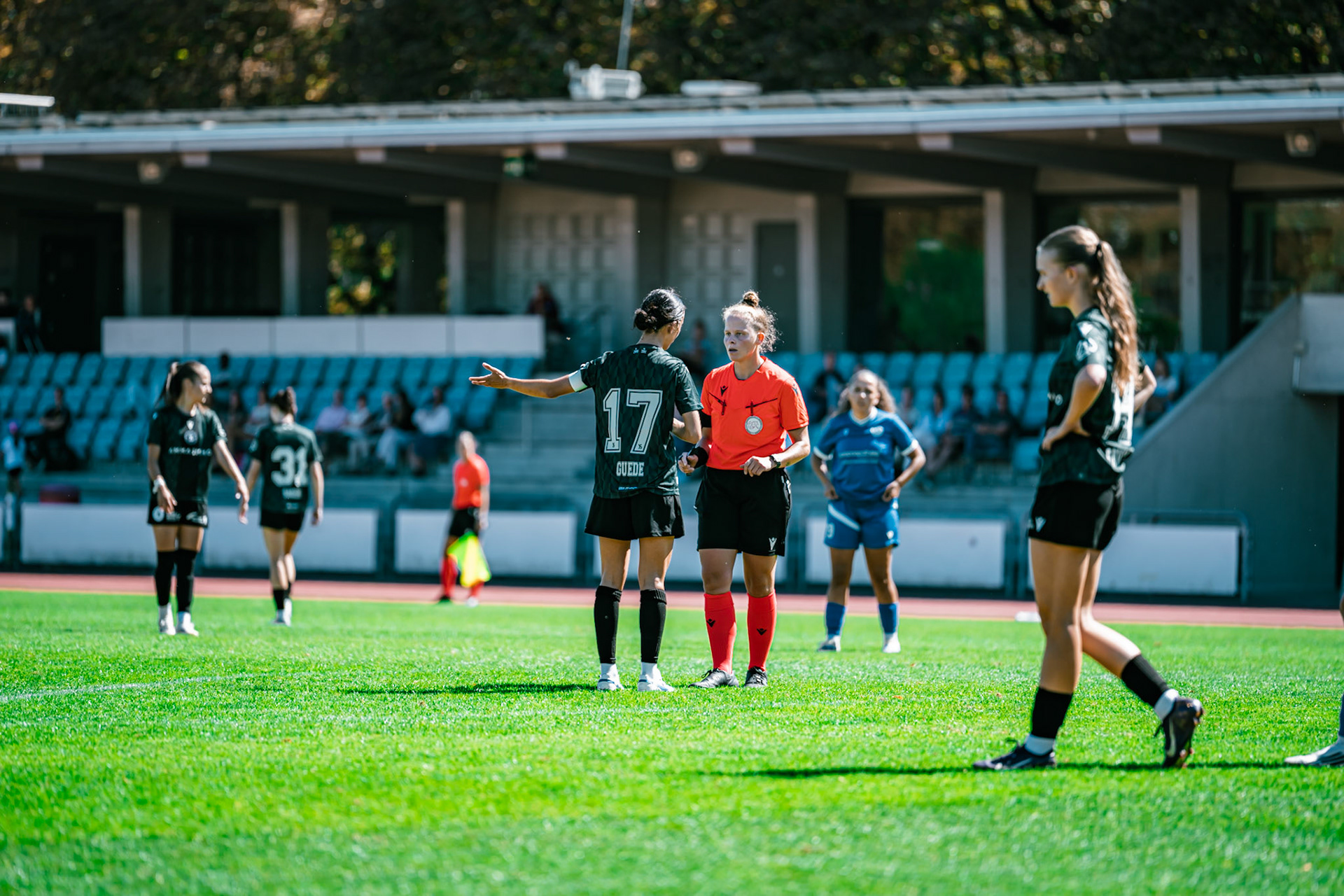 Match AXA Women’s Cup opposant FC Concordia Basel - Yverdon Sport FC au Sportanlagen St. Jakob. (Christian António/LibsVisuals.com)
