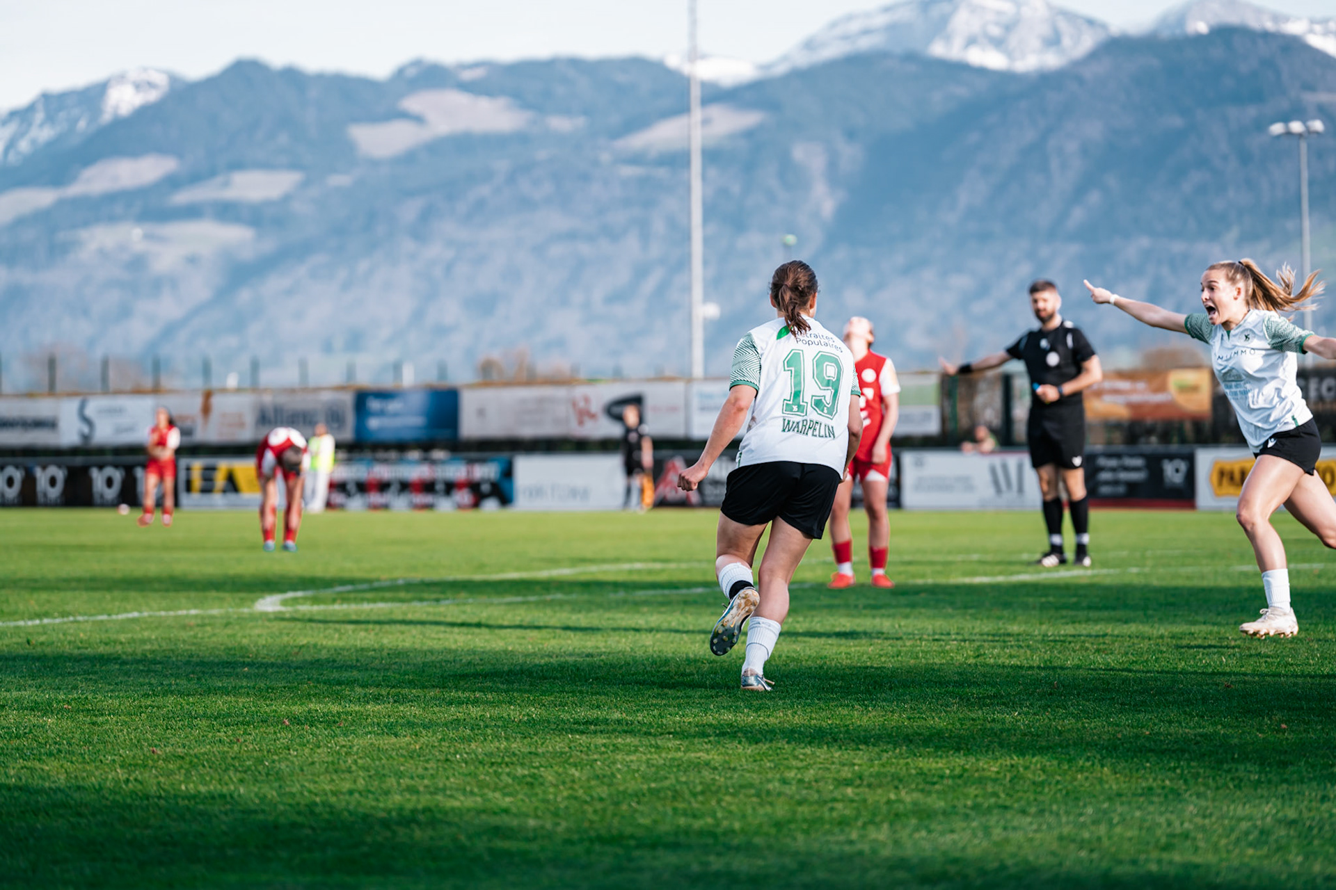 Women’s Super League / tour de promotion/relégation FC Rapperswil-Jona - Yverdon Sport FC au Grünfeld (Christian António/LibsVisuals.com)
