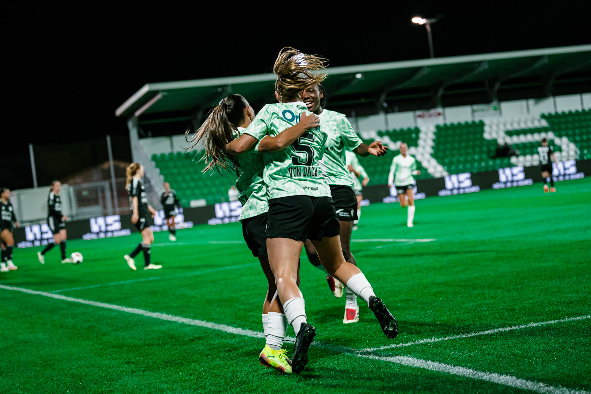 Match de championnat LNB (féminine) opposant Yverdon Sport FC et FC Wil 1900 au Stade Municipal, Yverdon. (Christian António/LibsVisuals.com)