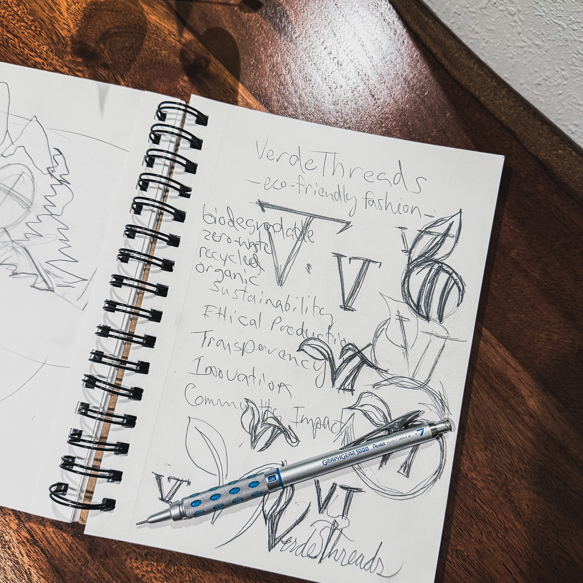 started with some word-mapping and quick sketches