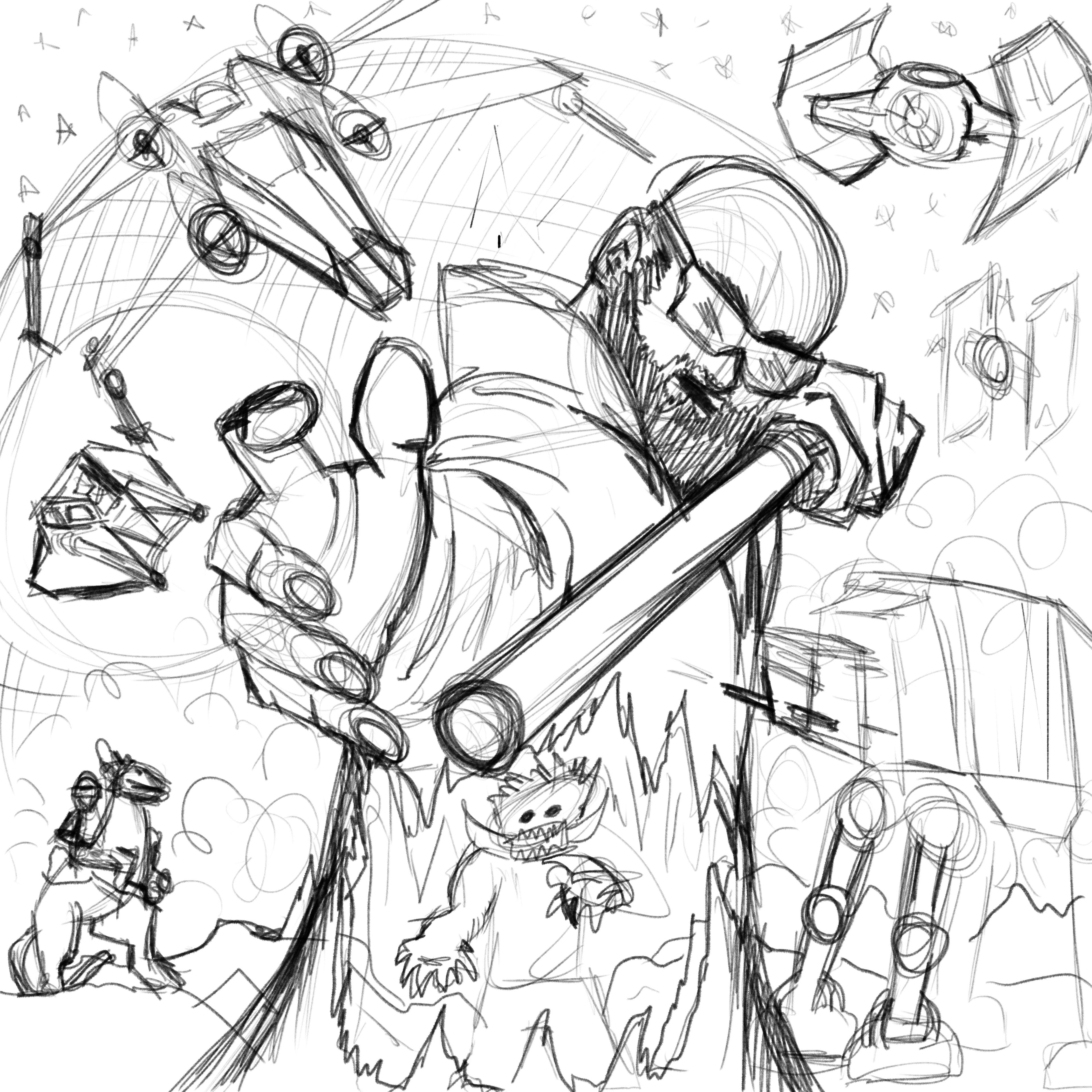 PENCILS - Initial Sketch