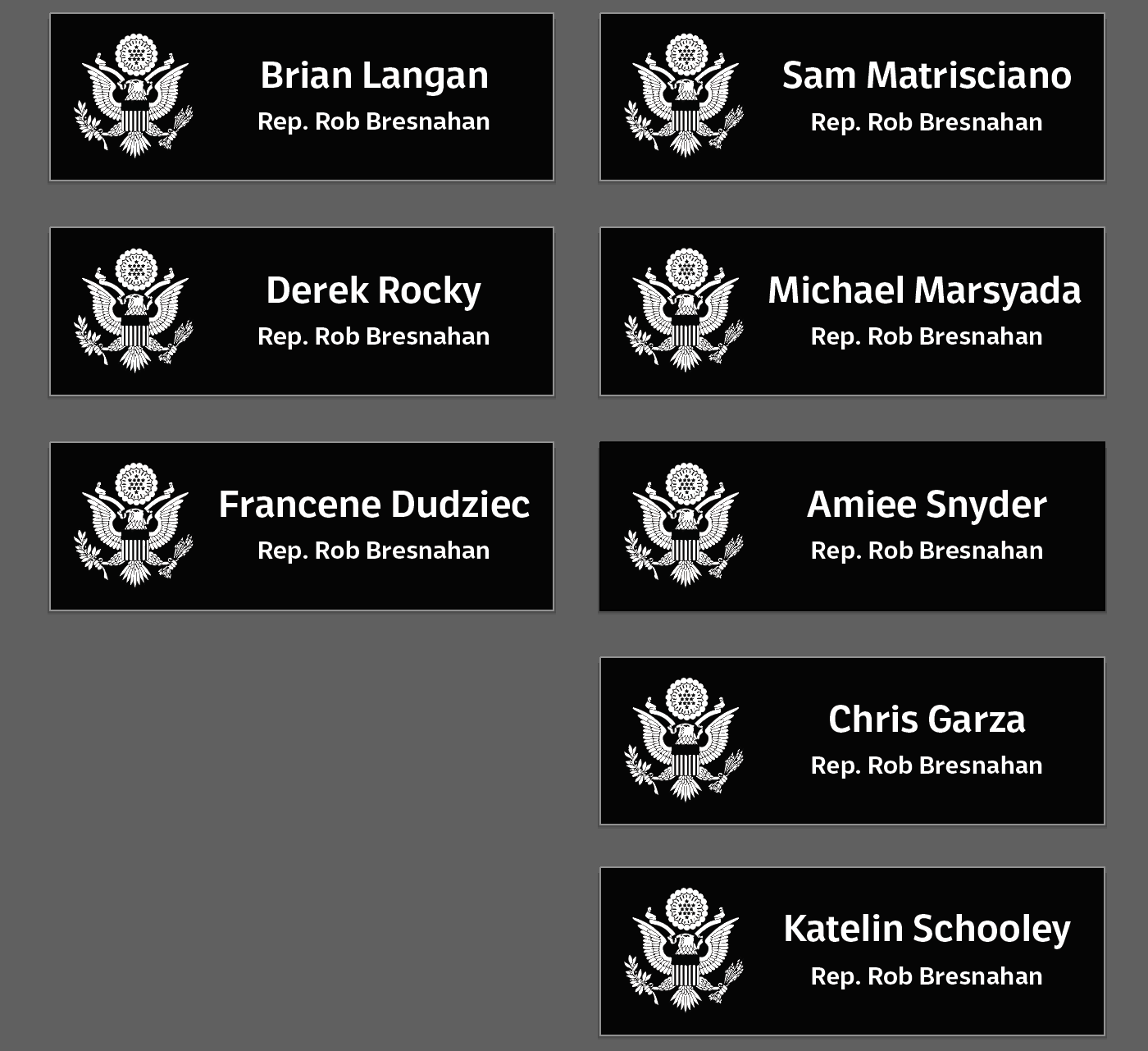 Name Tags