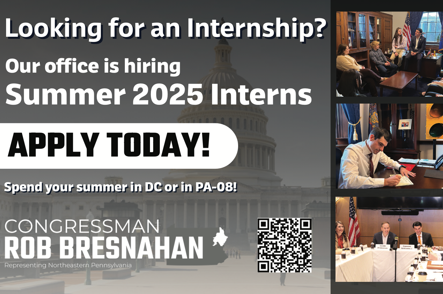 Internship program graphic