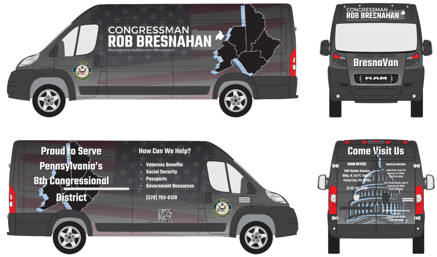 BresnaVan Wrap design