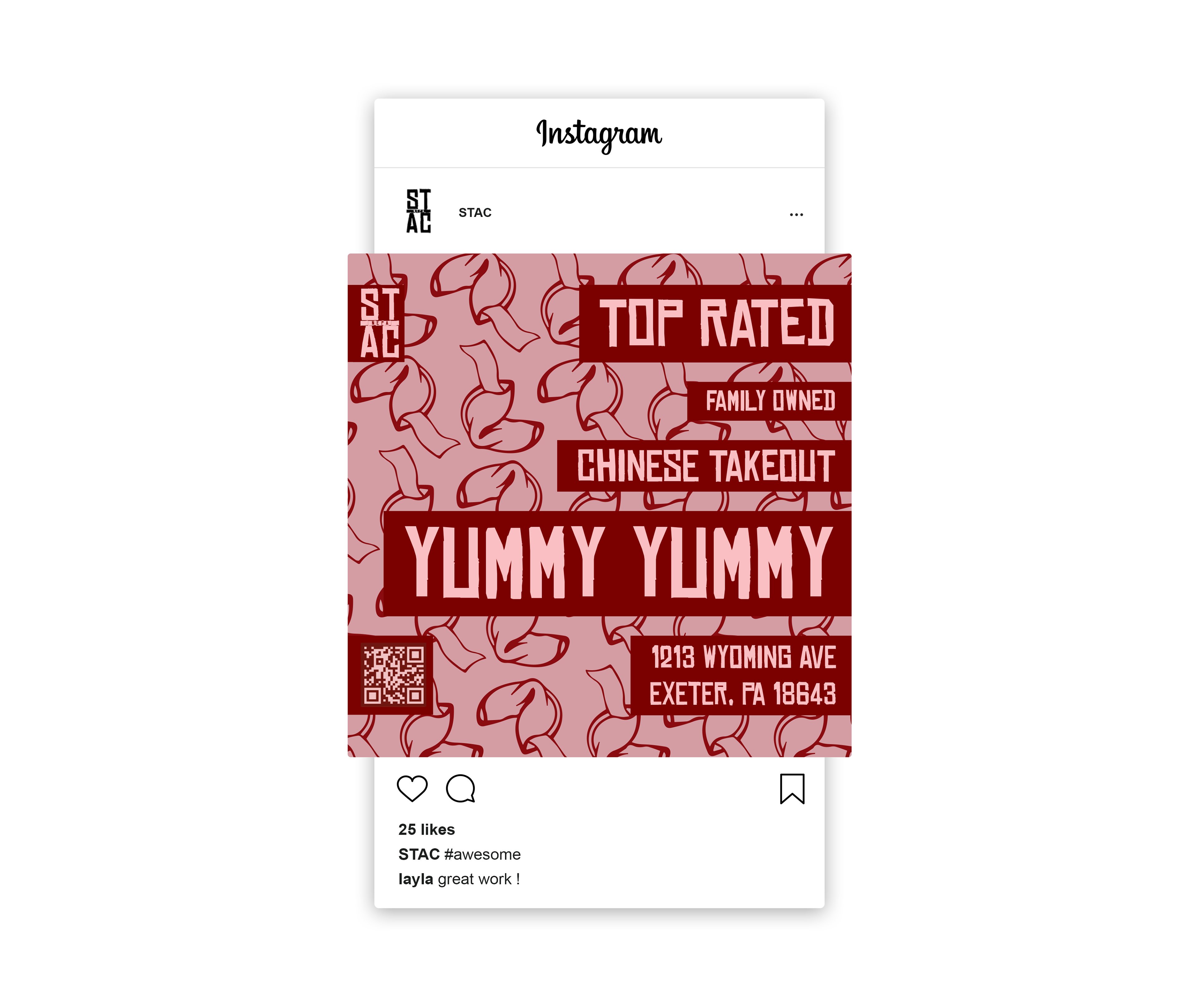 Social Square in Mockup