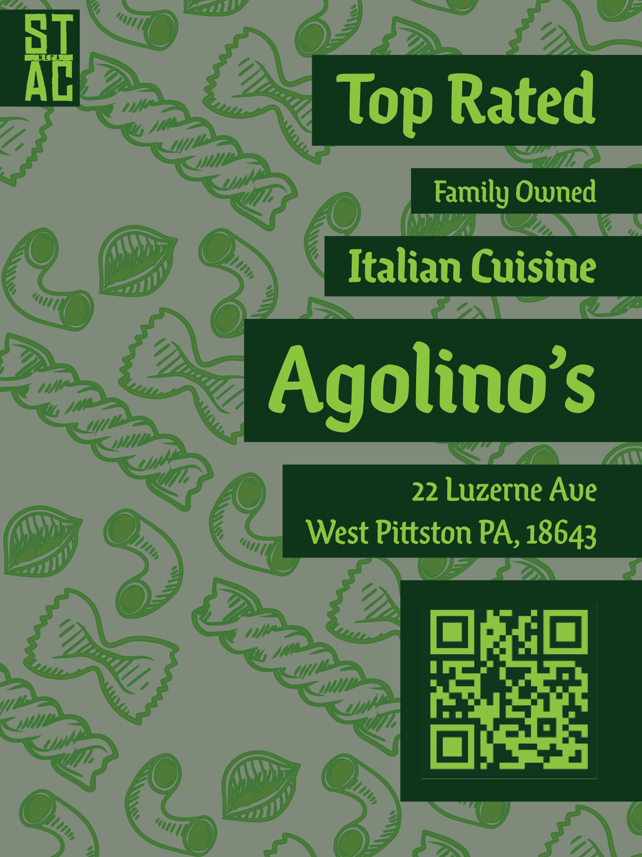 Agolino's Poster