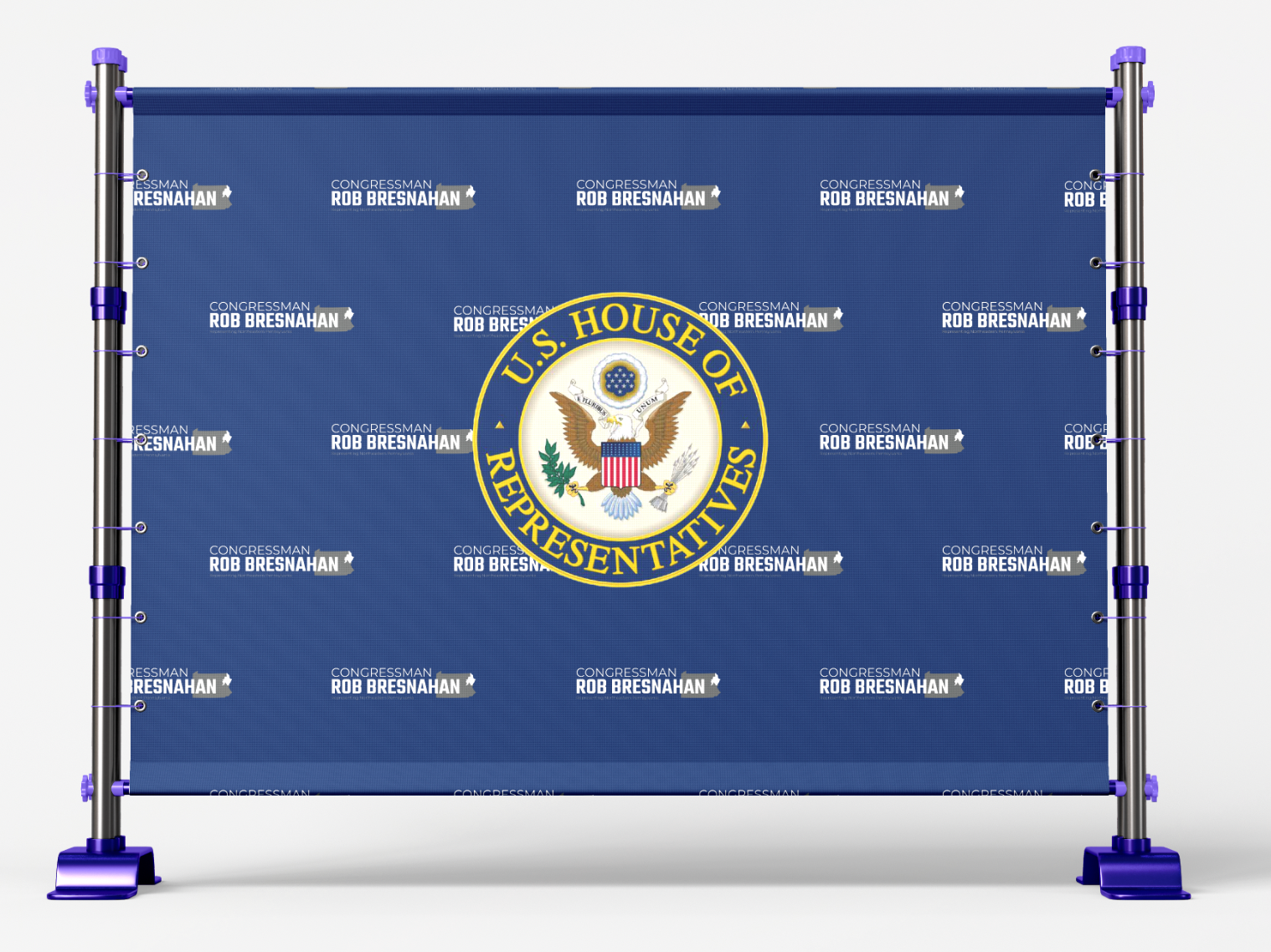 Step and repeat banner