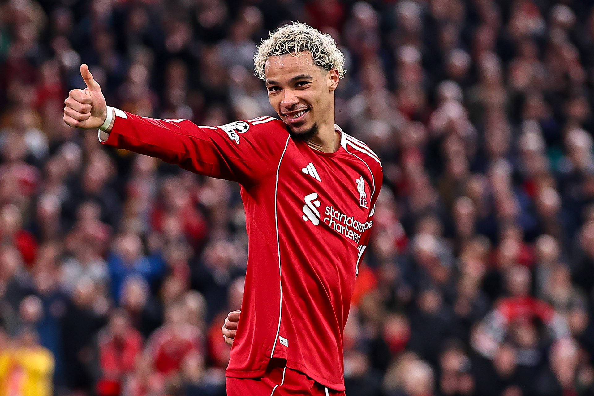 Hugo Ekitike of Liverpool