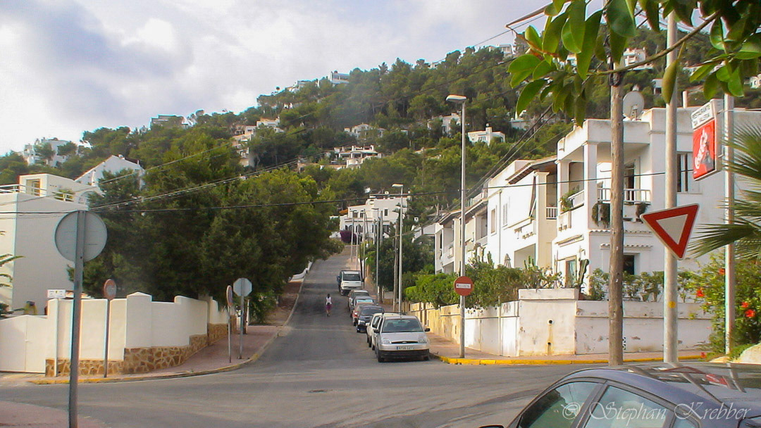 Die Straße am Apprtment