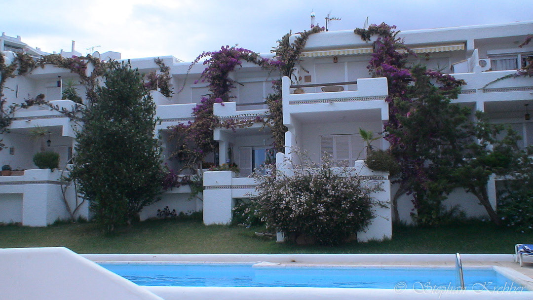 Blick auf den Balkon