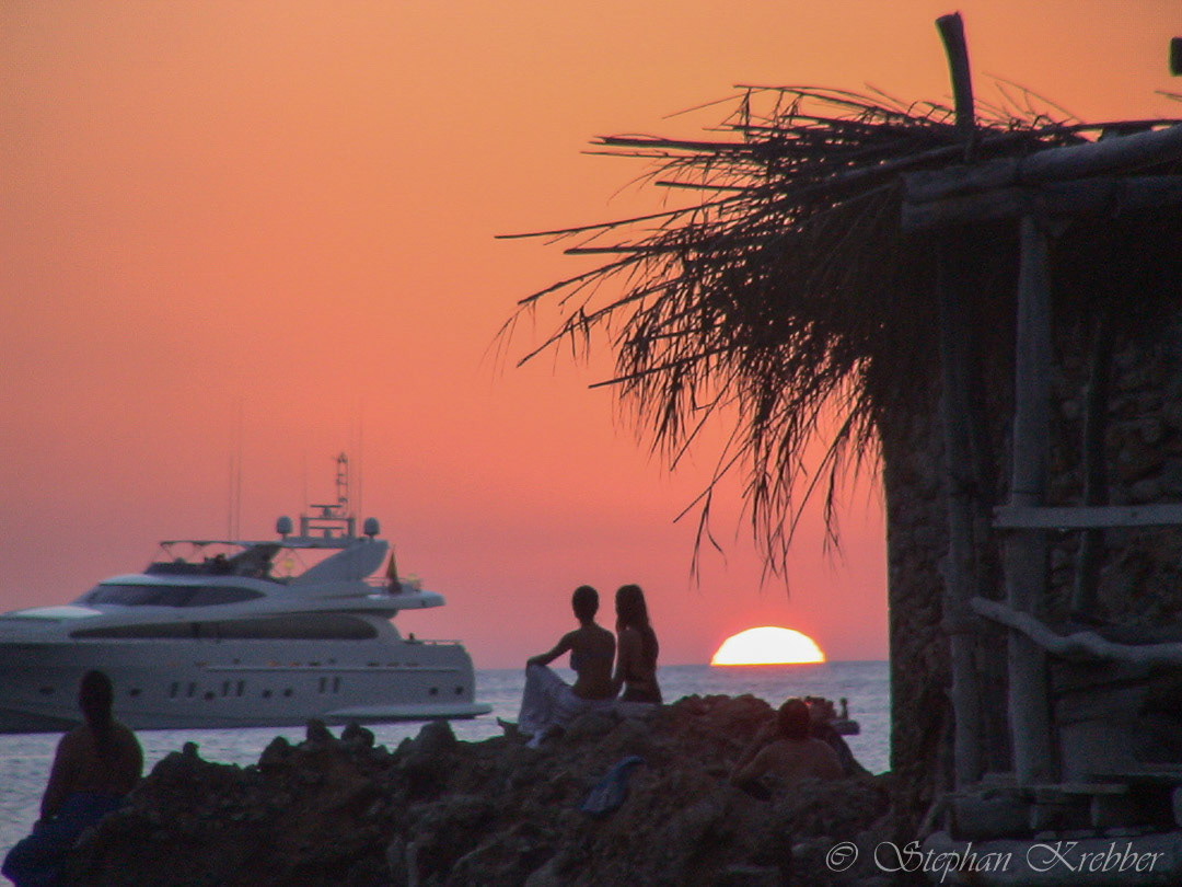 Romantische Sonnenuntergänge