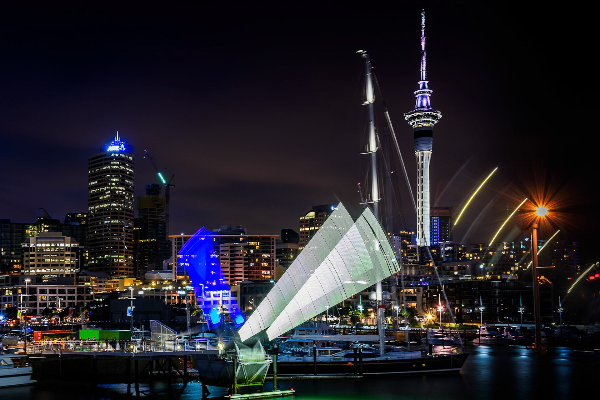 Stunning Auckland Viaduct, New Zealand