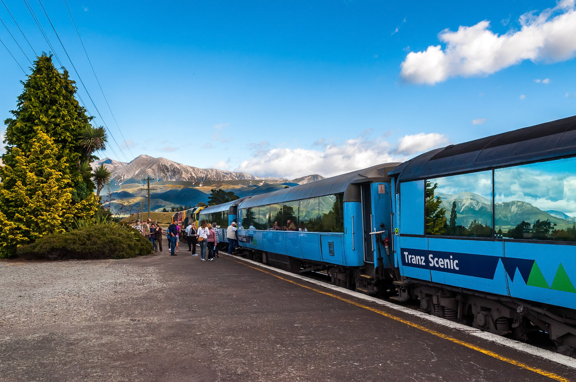 Tranz Scenic Rail, New Zealand