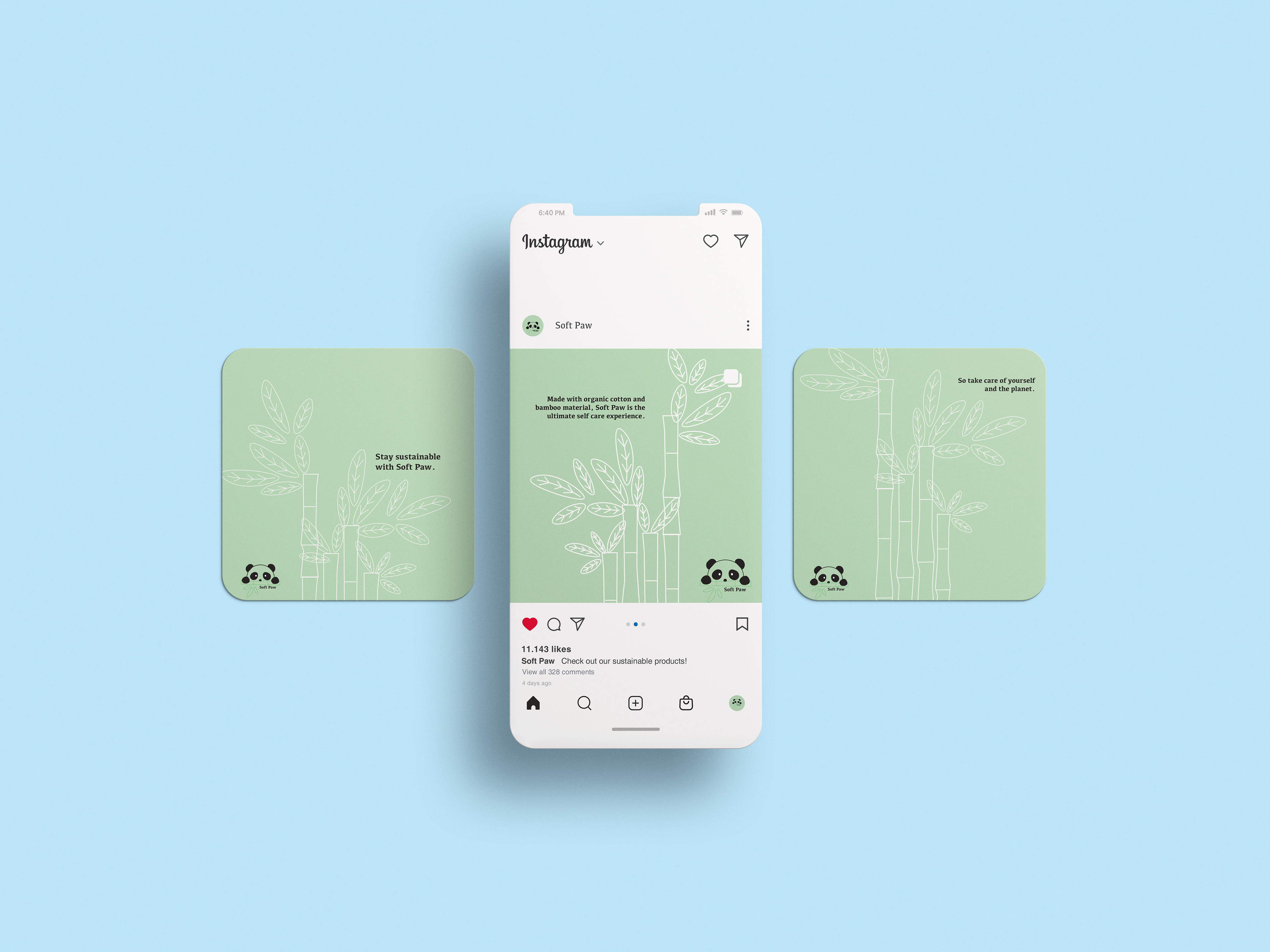 Soft Paw Instagram campaign