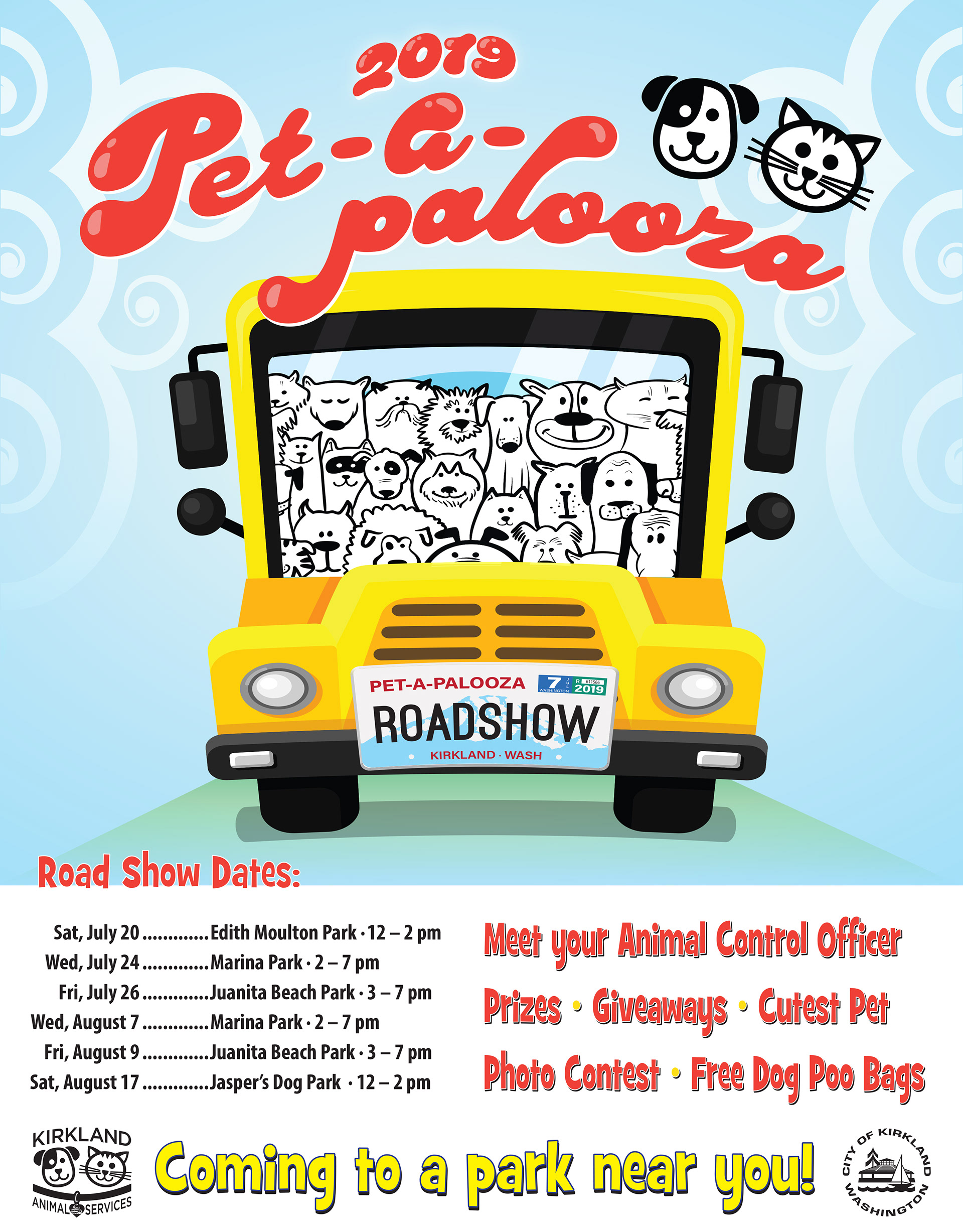 Pet-A-Palooza Digital and Printed Advertising