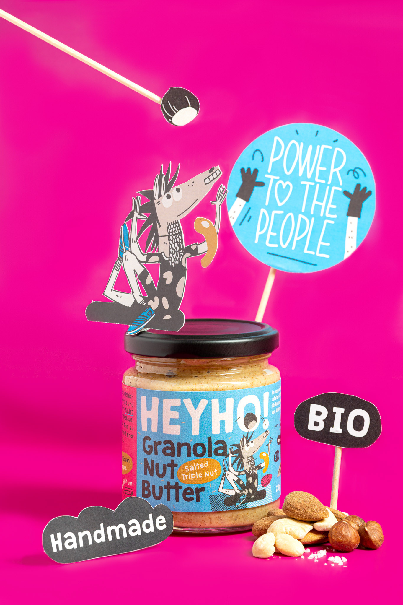 HEY HO GRANOLA NUT BUTTER