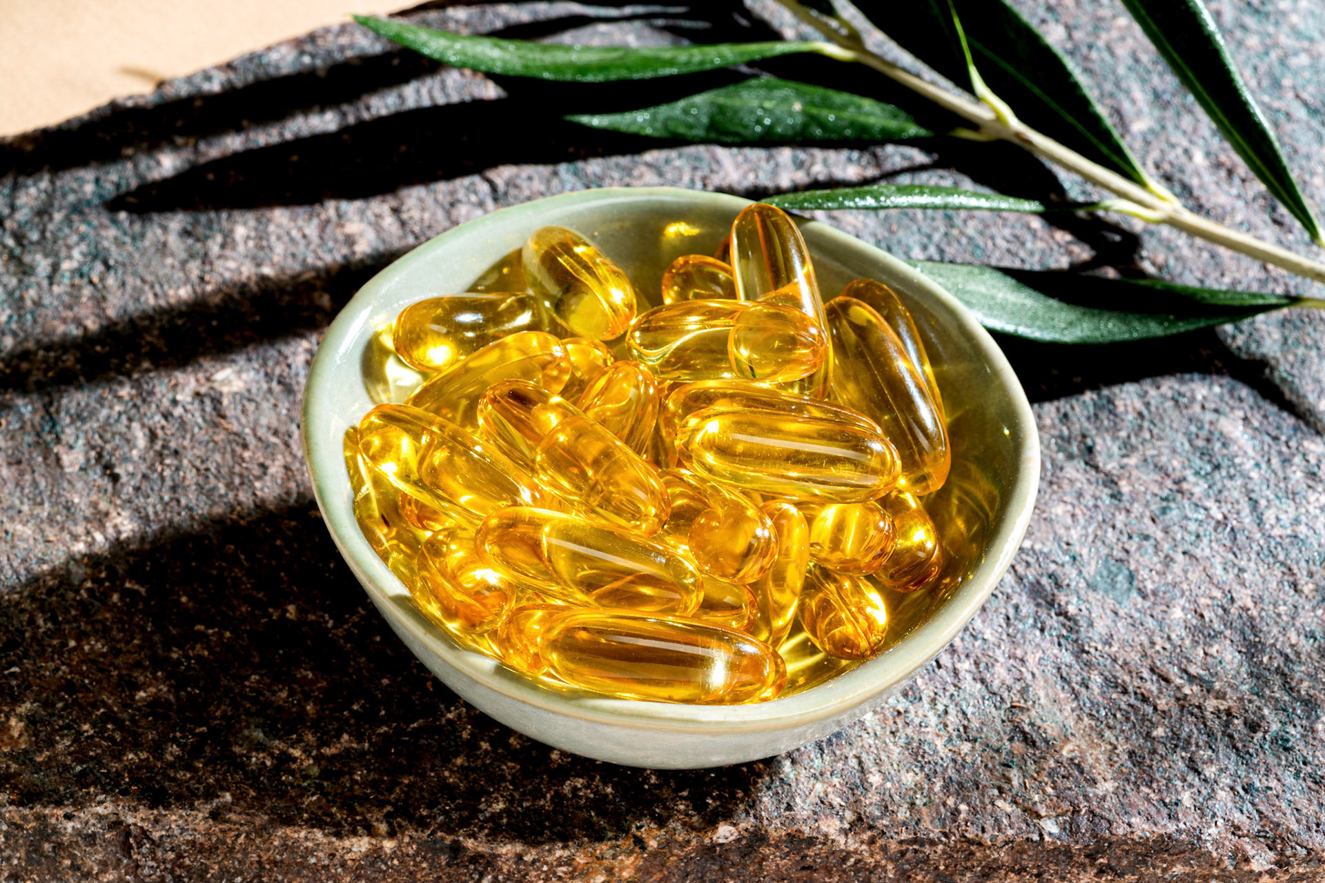 BAKANASAN OMEGA-3 KAPSELN PRODUKTFOTOGRAFIE