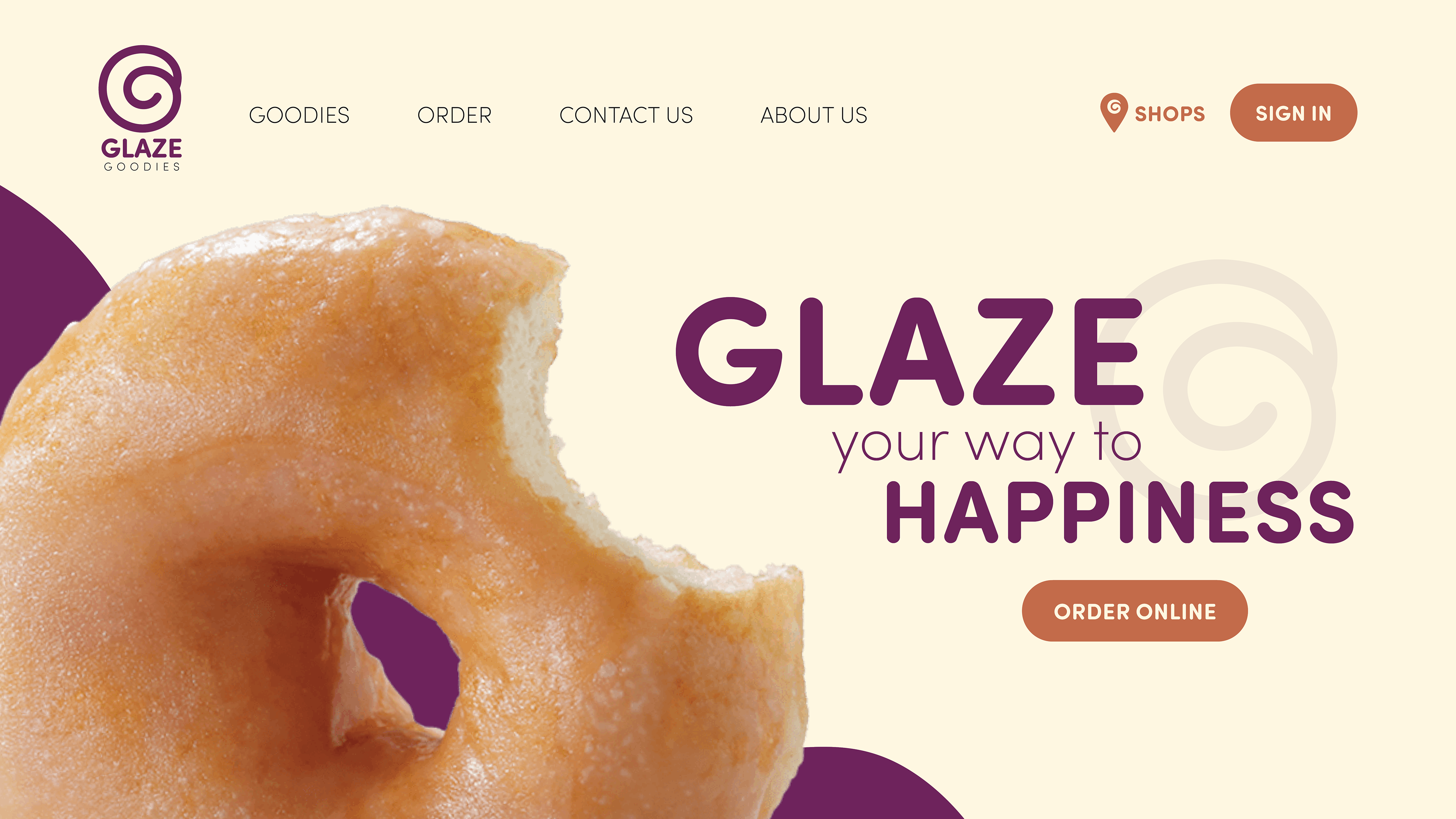 Landing page