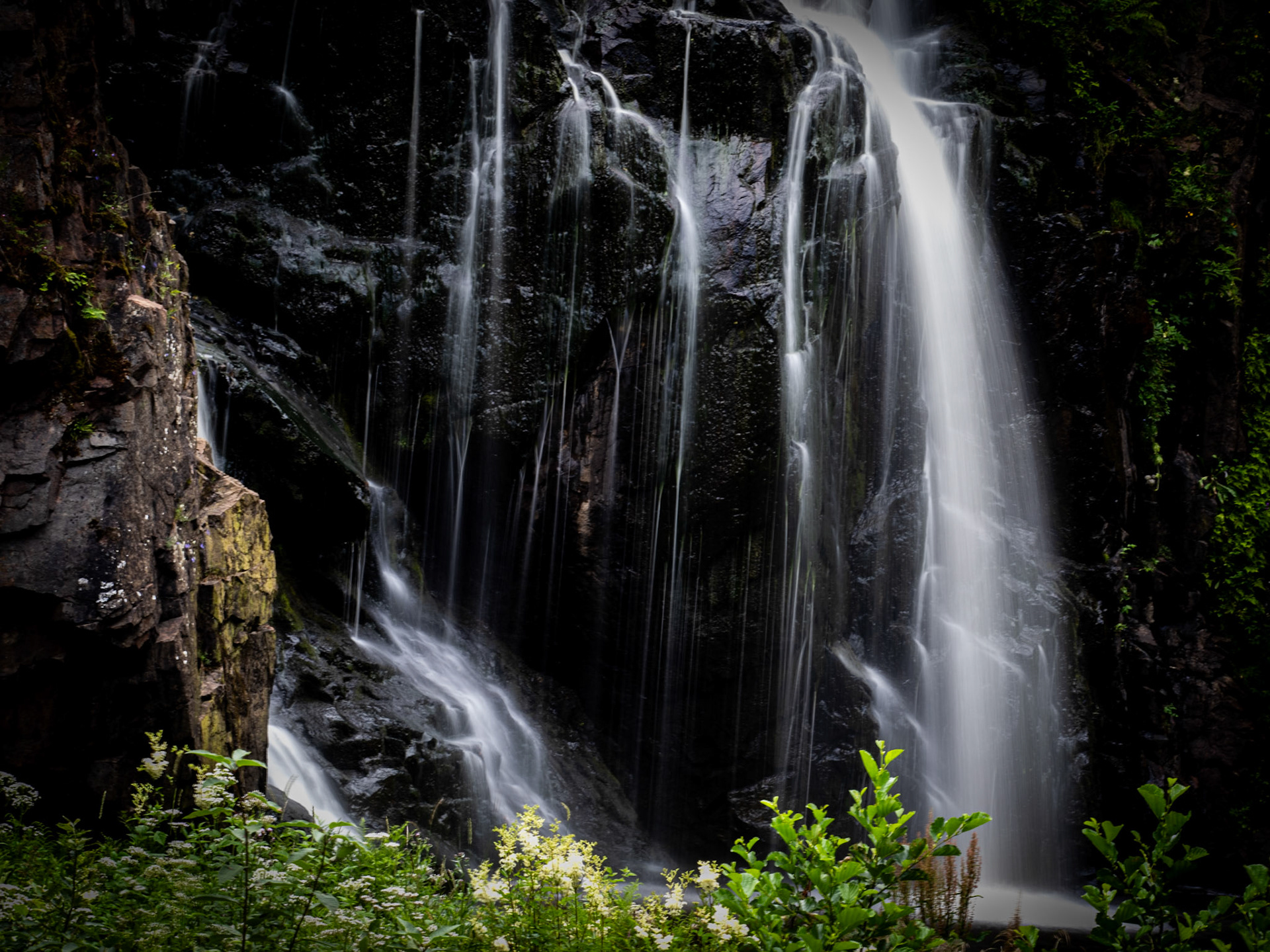 Stalpet  Waterfall - Aneby, Sweden - July 2024