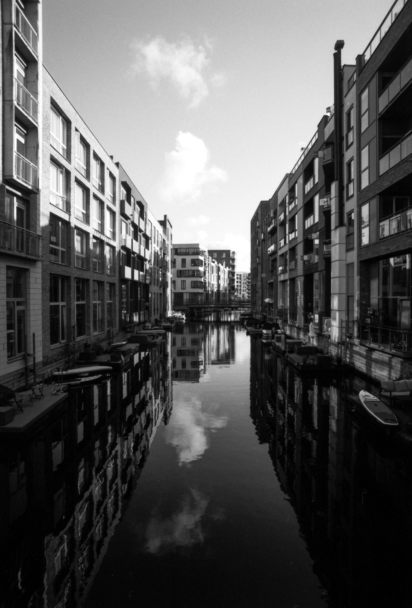 Sluseholmen - Ilford Delta 100 - Olympus OM4