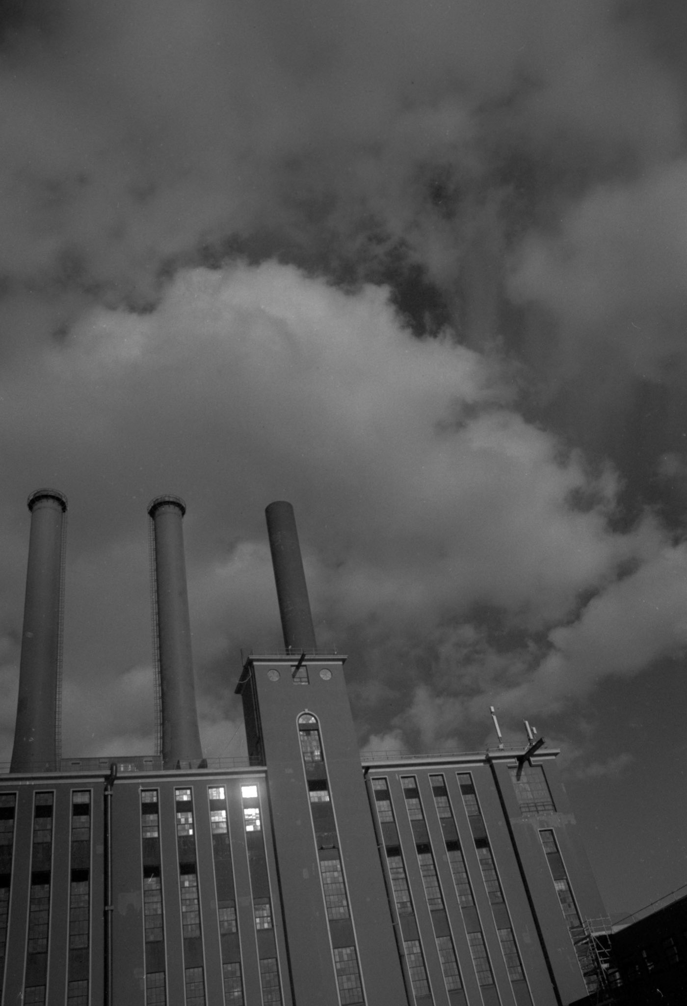 Ilford Pan F - gl. film 1991 - Sluseholmen/Sydhavnen - Olympus OM4