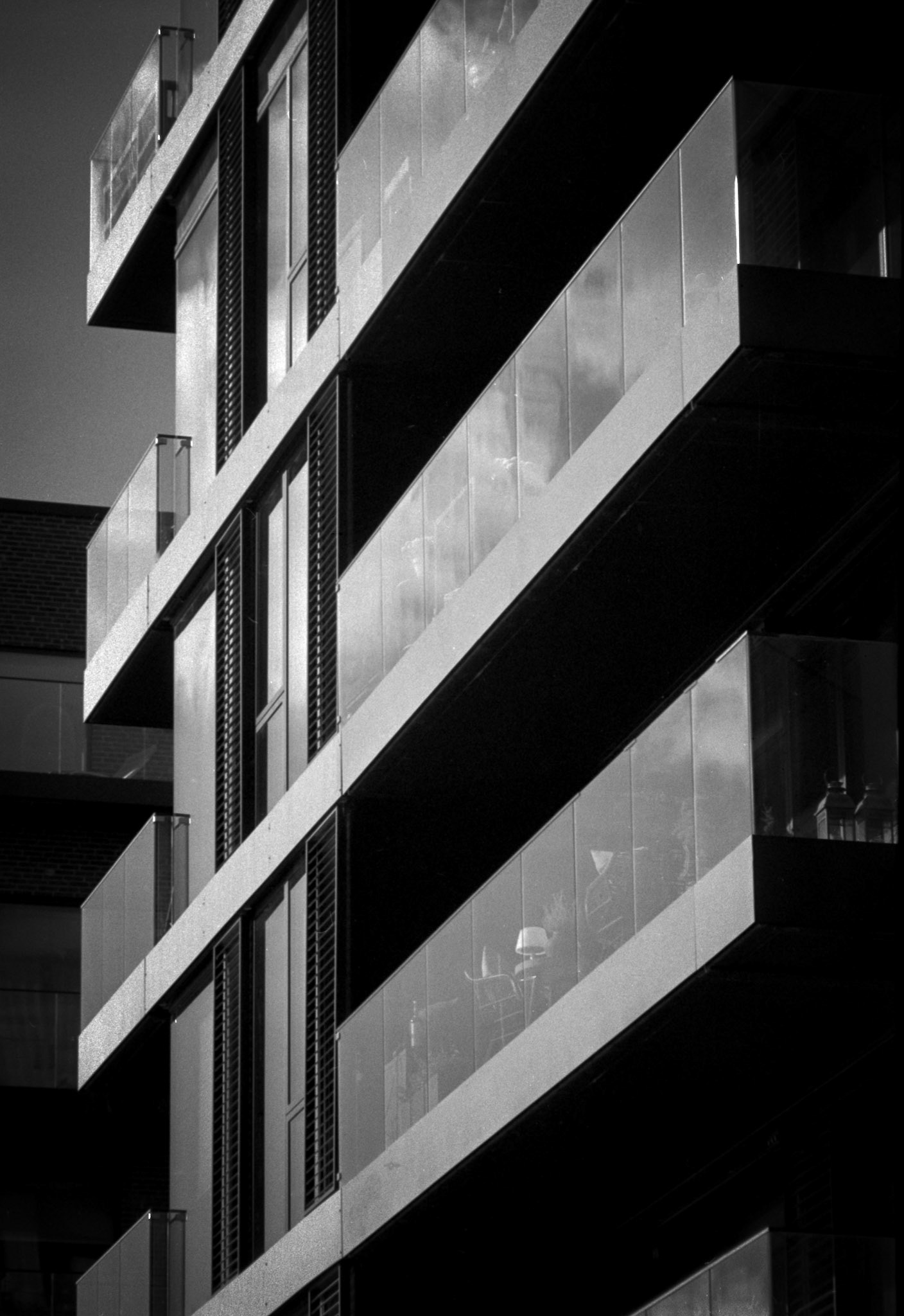 Ilford Pan F - gl. film 1991 - Sluseholmen/Sydhavnen - Olympus OM4