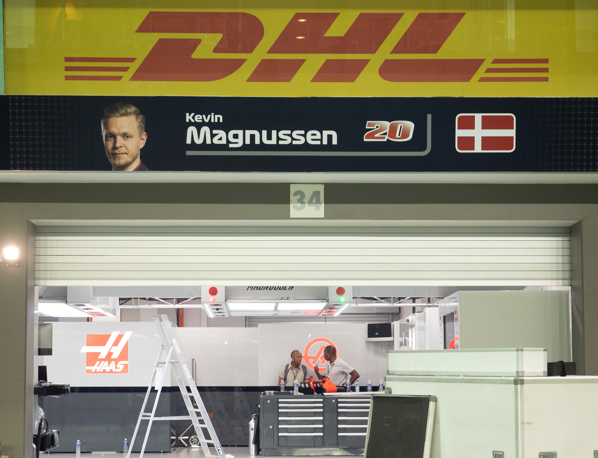 Paddock - Car 20 - Kevin Magnussen
