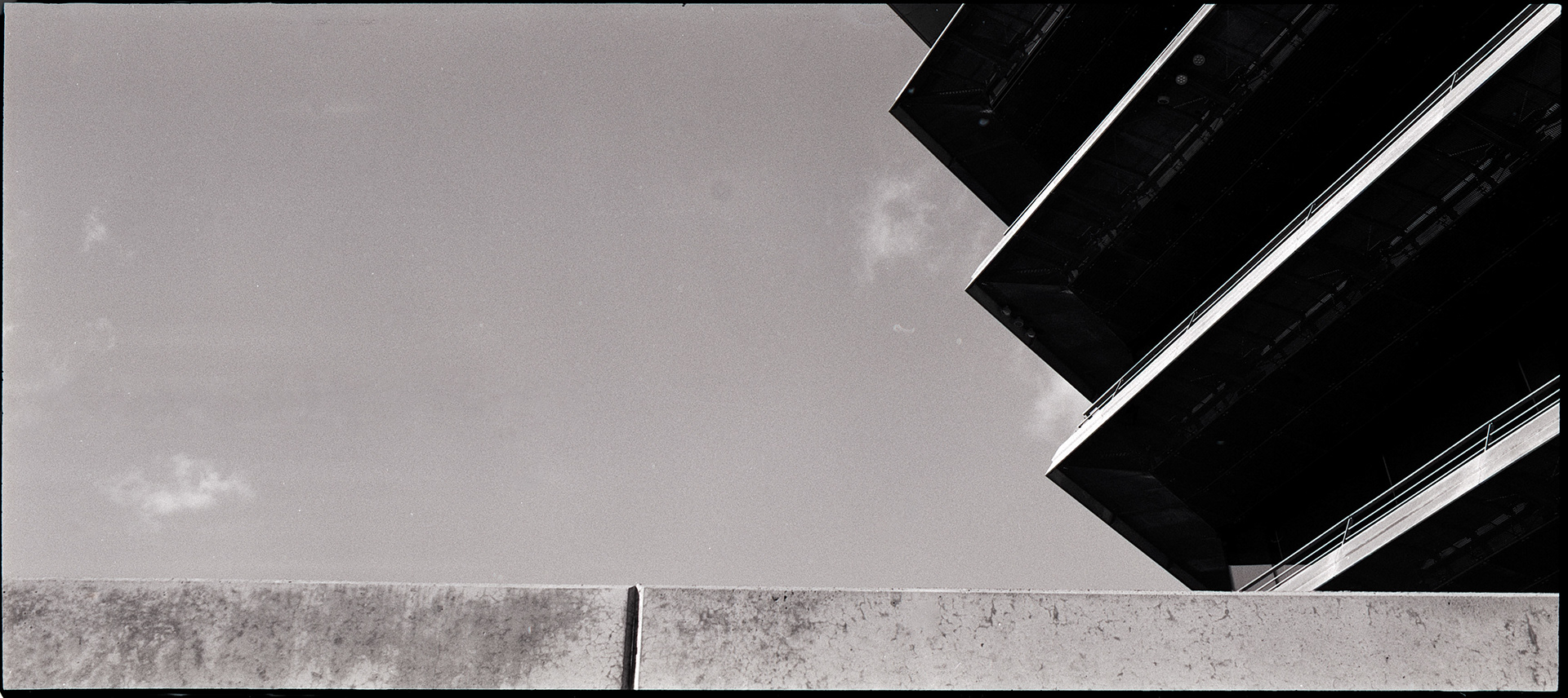 Bronica 135W - FP4 ny film - Kastrup, DBP, Fering, Sneglen