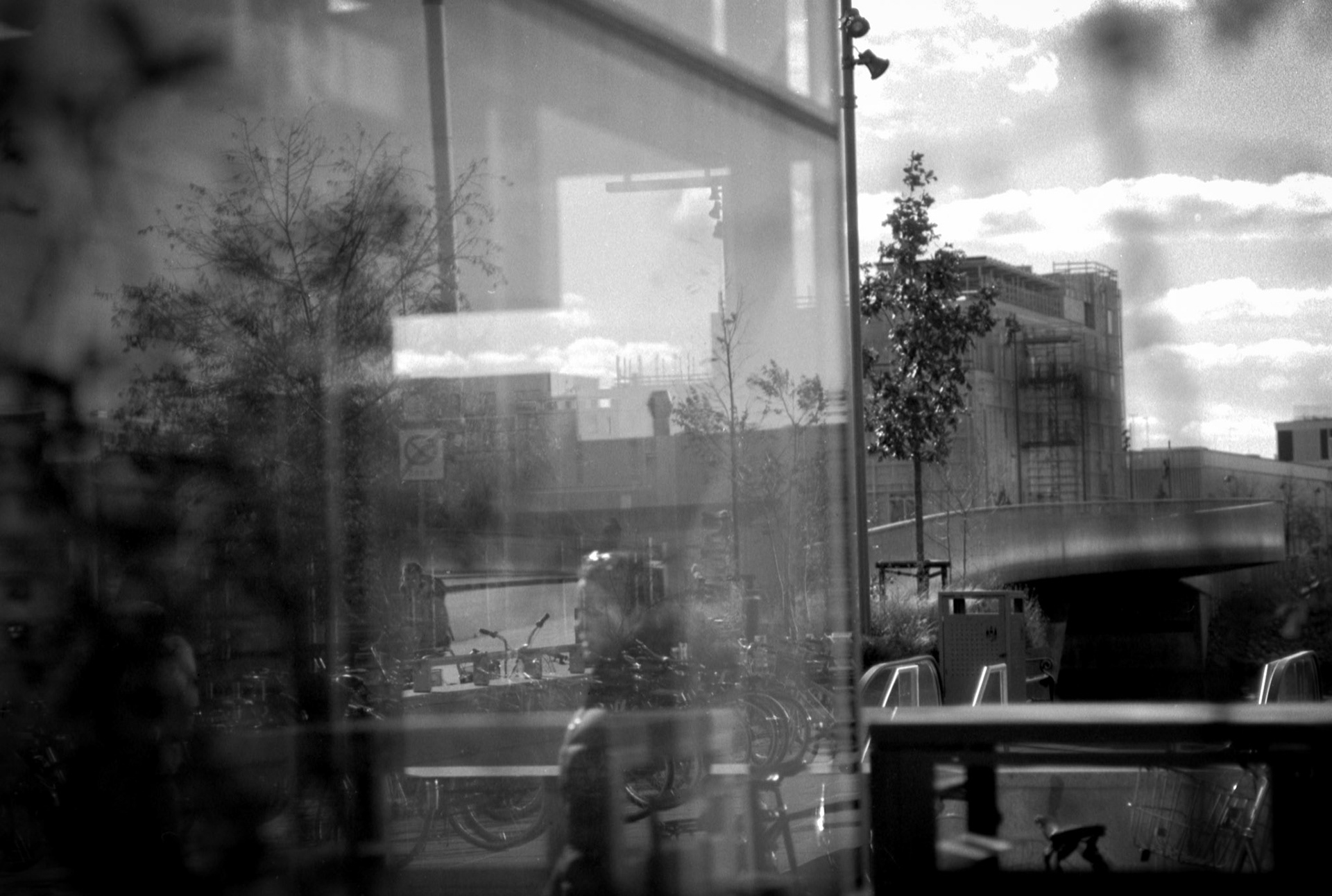 Ilford Pan F - gl. film 1991 - Sluseholmen/Sydhavnen - Olympus OM4