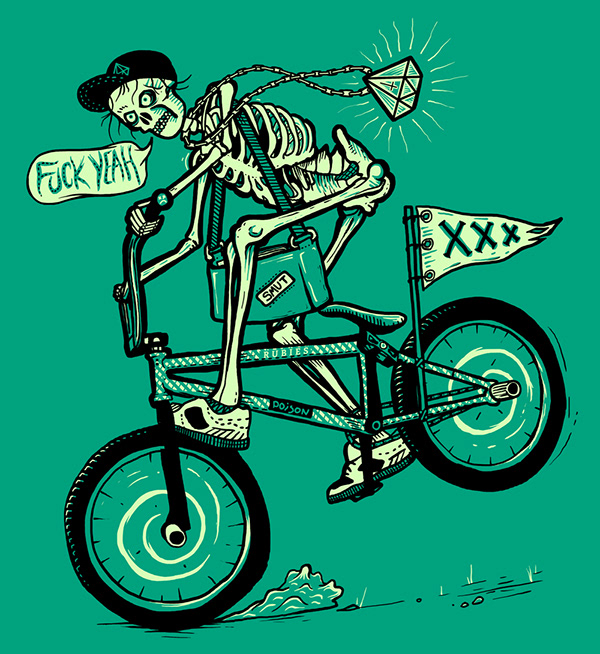 T-shirt Illustration | SWYR | Screen Print