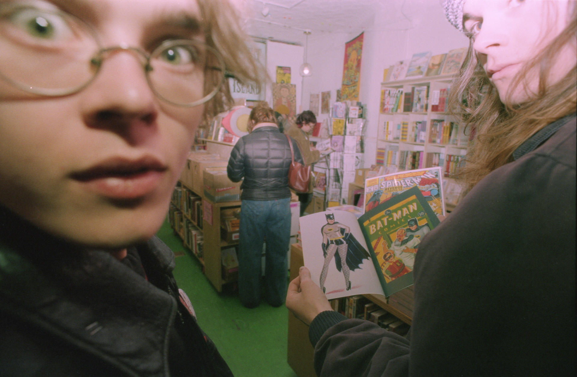 Aj + Lu @ Desert Island Comics