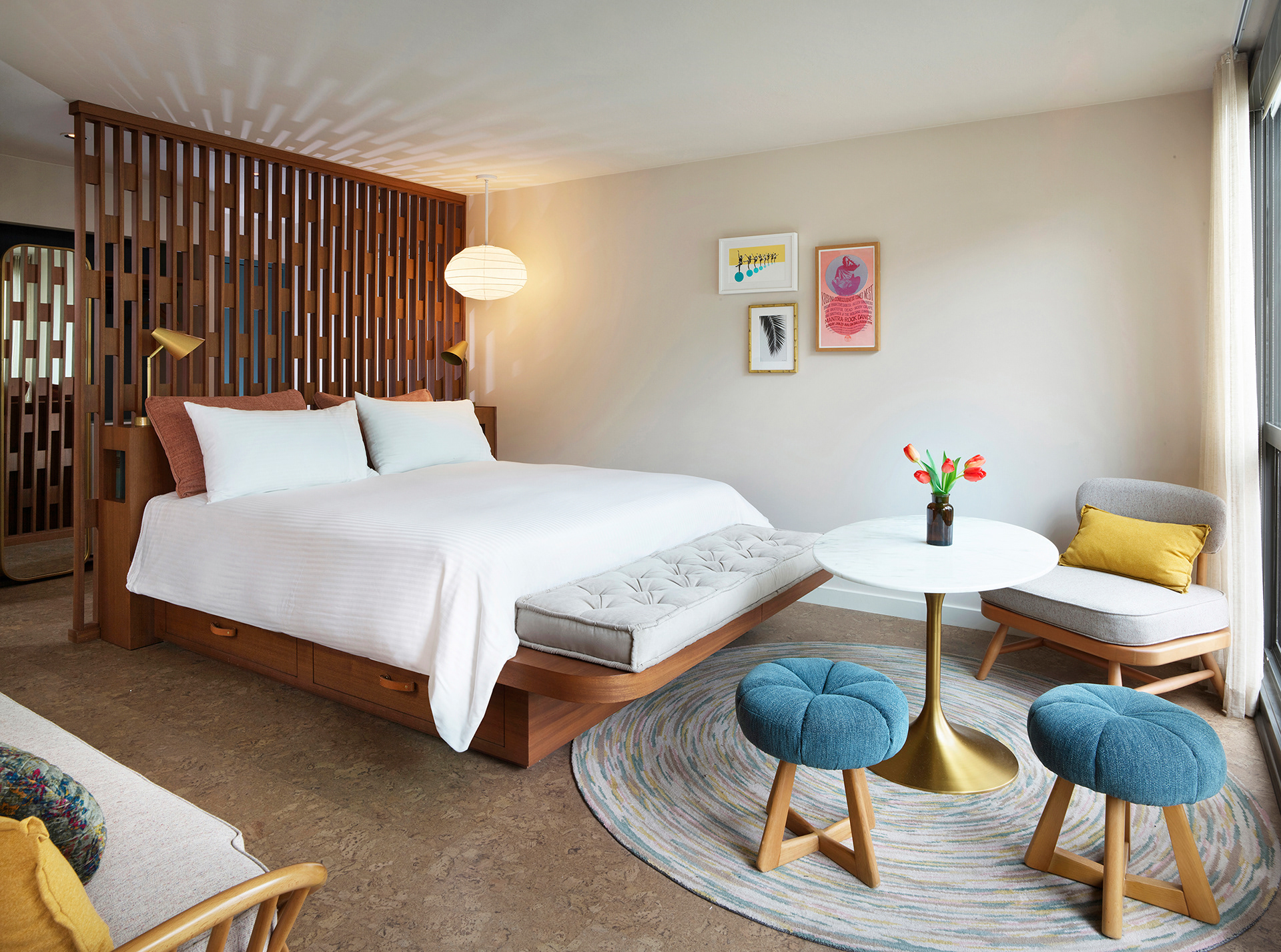 King guest room.