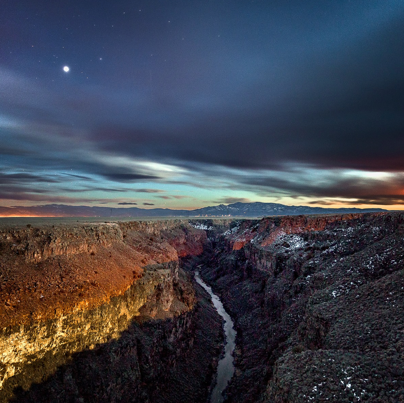 Taos Gorge.