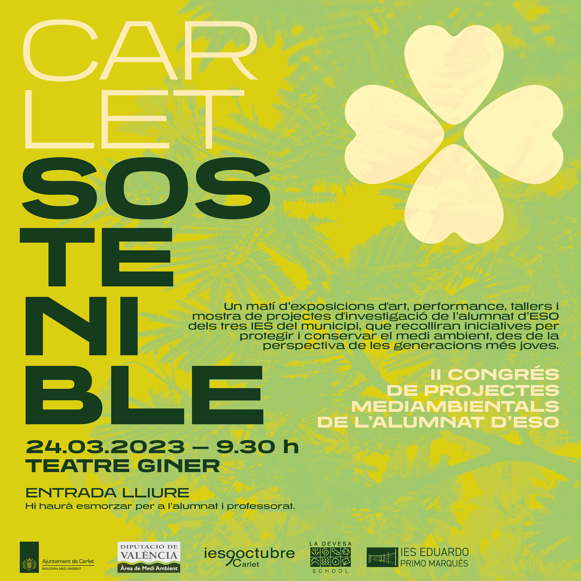 Campaña Carlet Sostenible, 2023 - Cliente: Ajuntament de Carlet