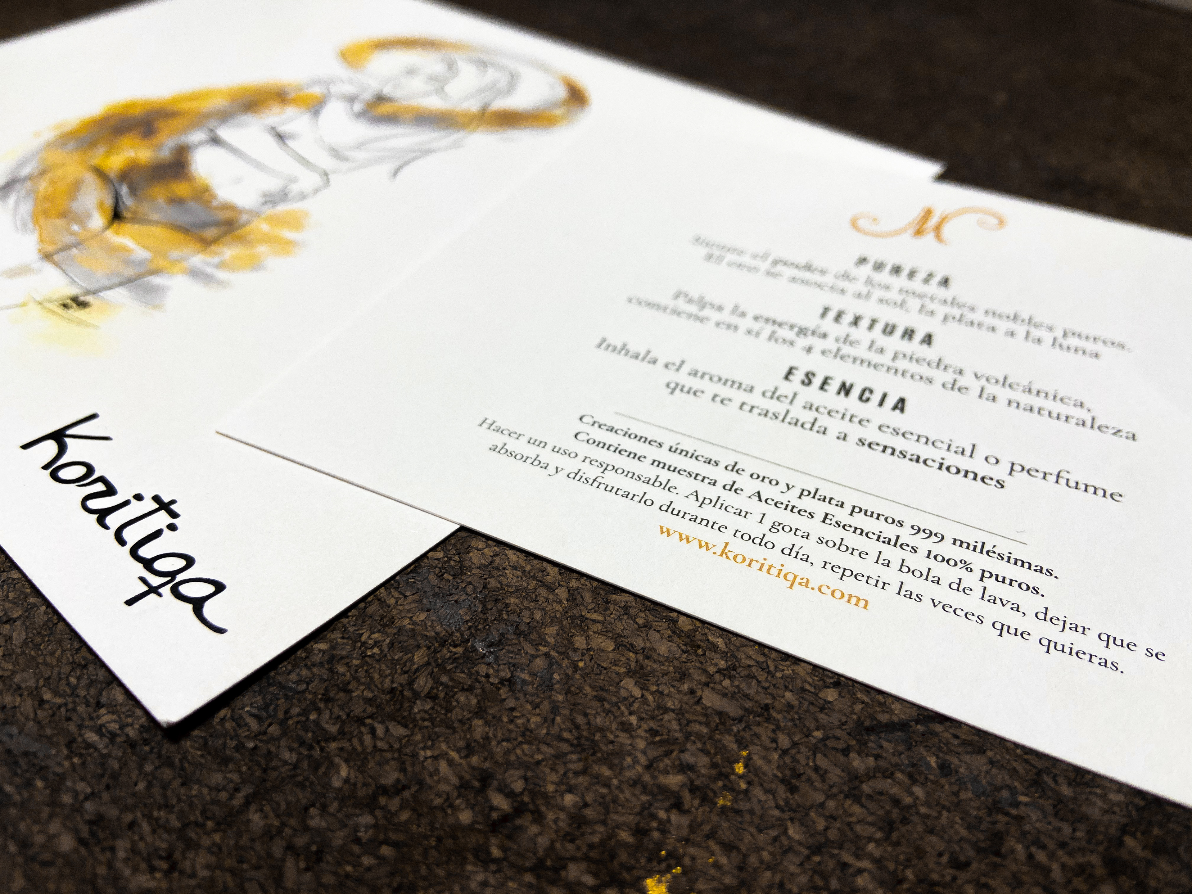 Diseño de postal para packaging