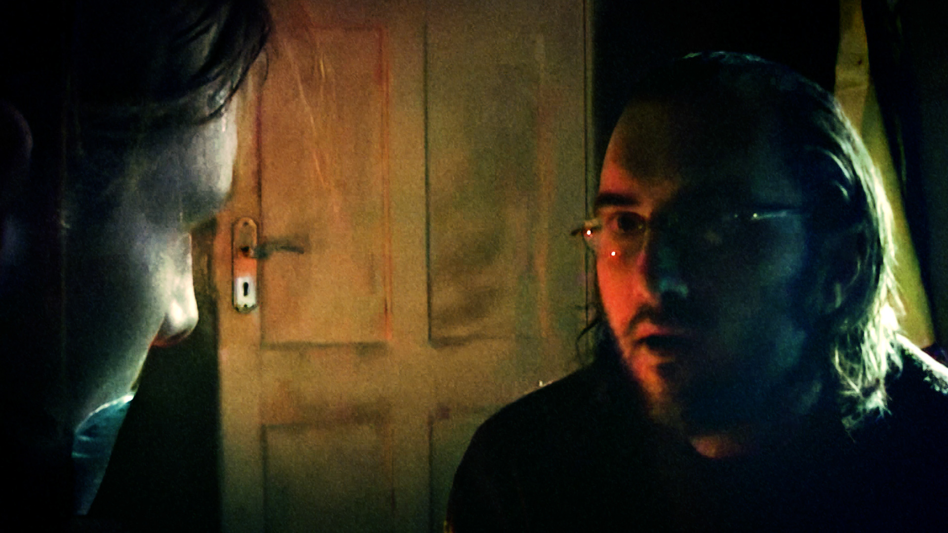 Super 8mm Film Grain overlay give consistency and to hide de-noising artefacts