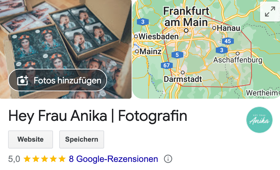 Frau Anika Fotografin Aschaffenburg