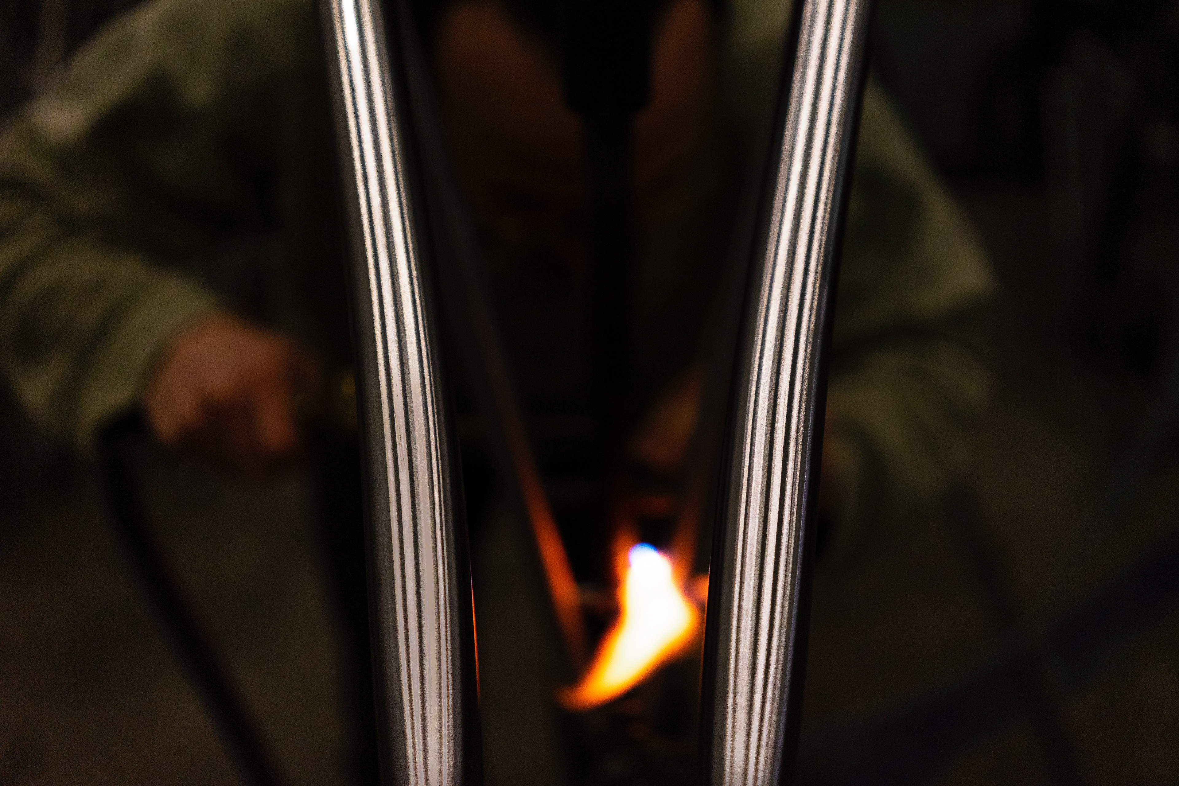 15: Fire & Steel -Here, apprentice frame builder Gianmaria Citron tac welds a fresh steel frame.