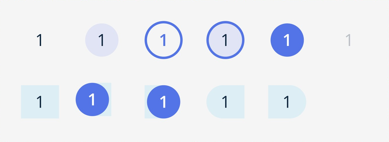 Date Text component variants