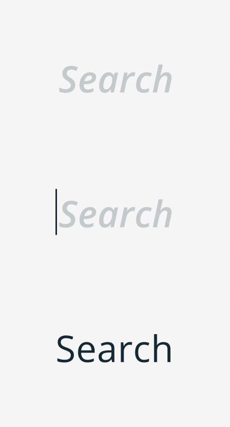Filter Search Text component variants