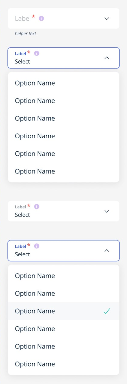 Simple Dropdown example