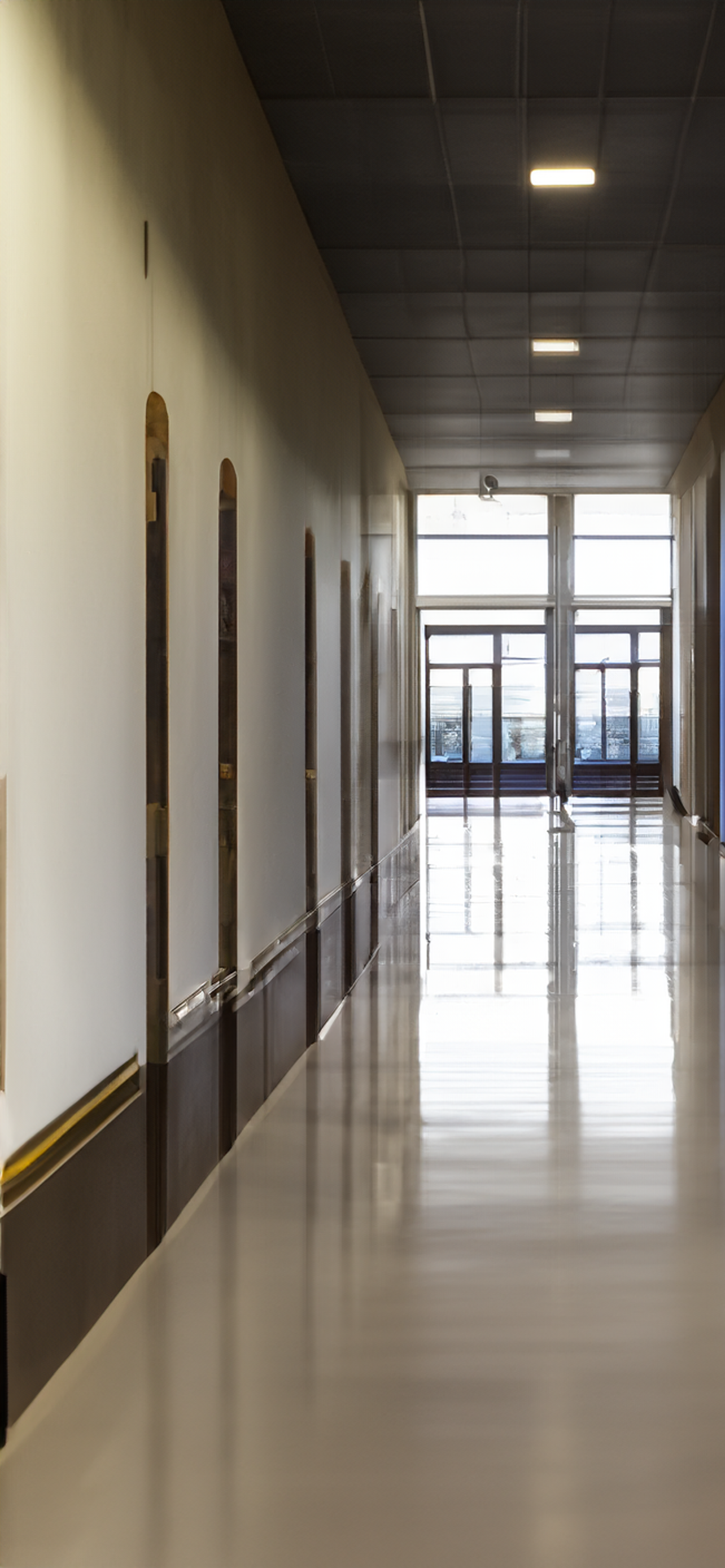 University corridor