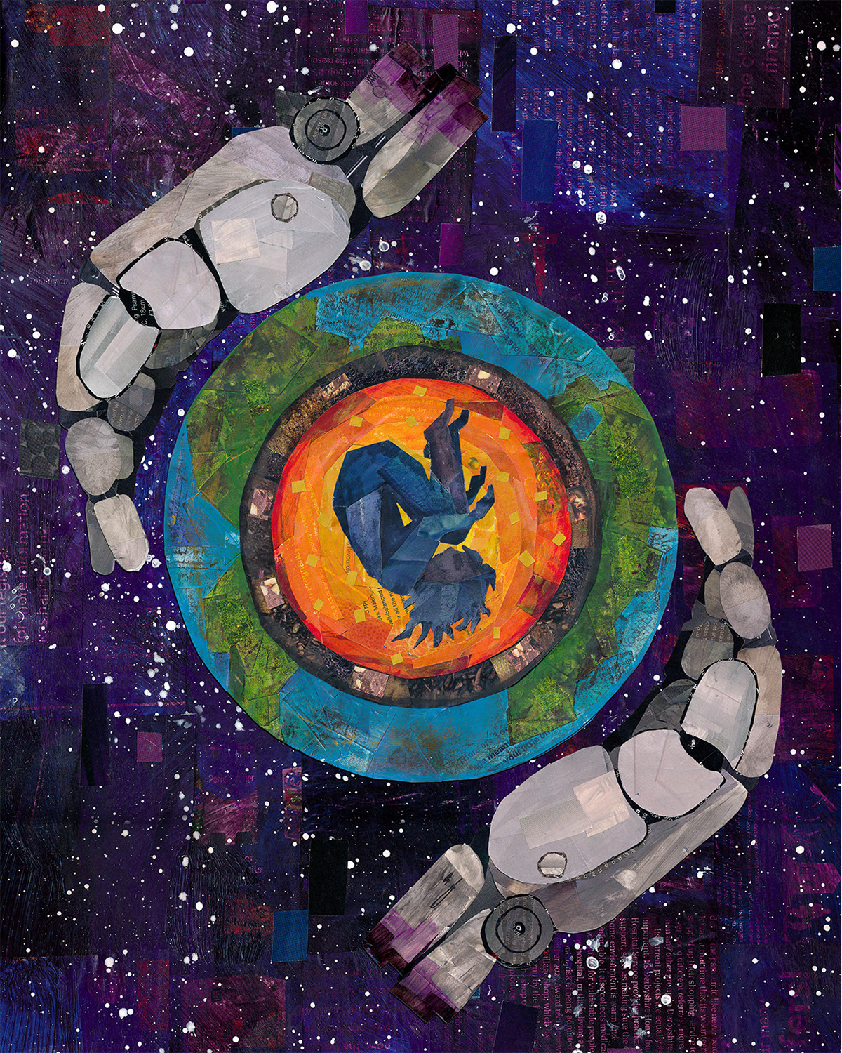 Collage + Mixed Media