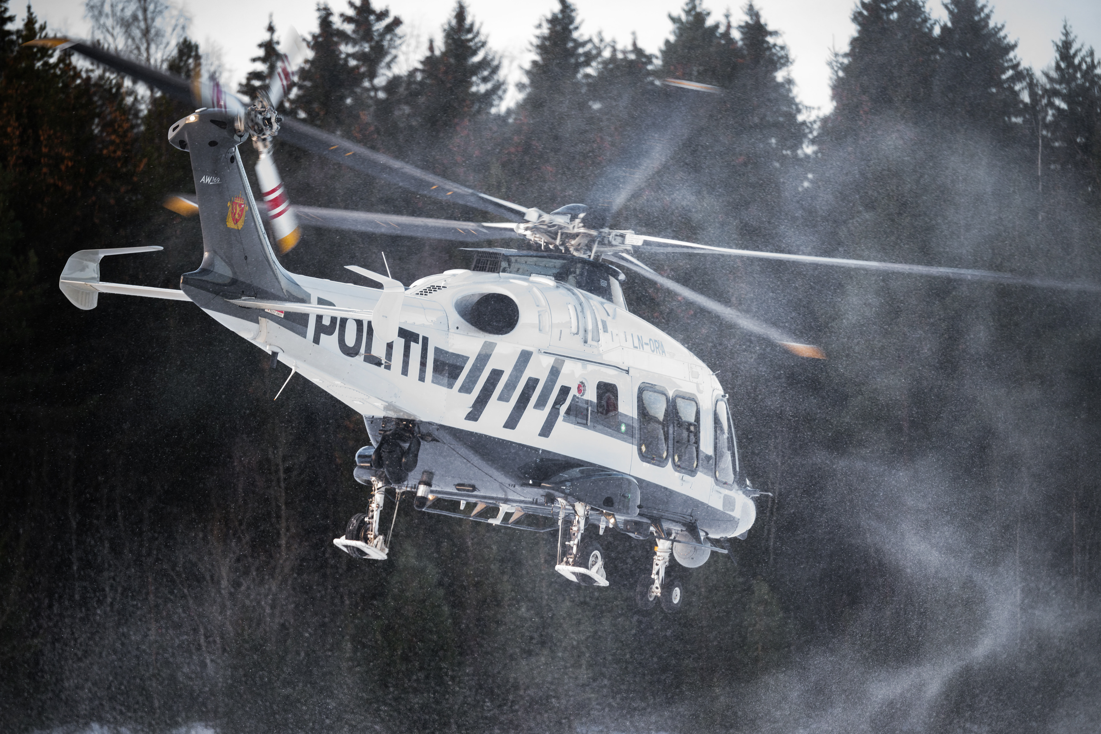 POLITIHELIKOPTER - HAMAR